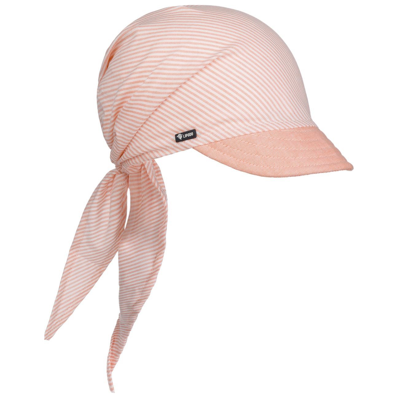 Lipodo Visor (1-St) Streifenmütze mit Schirm, Made in Italy