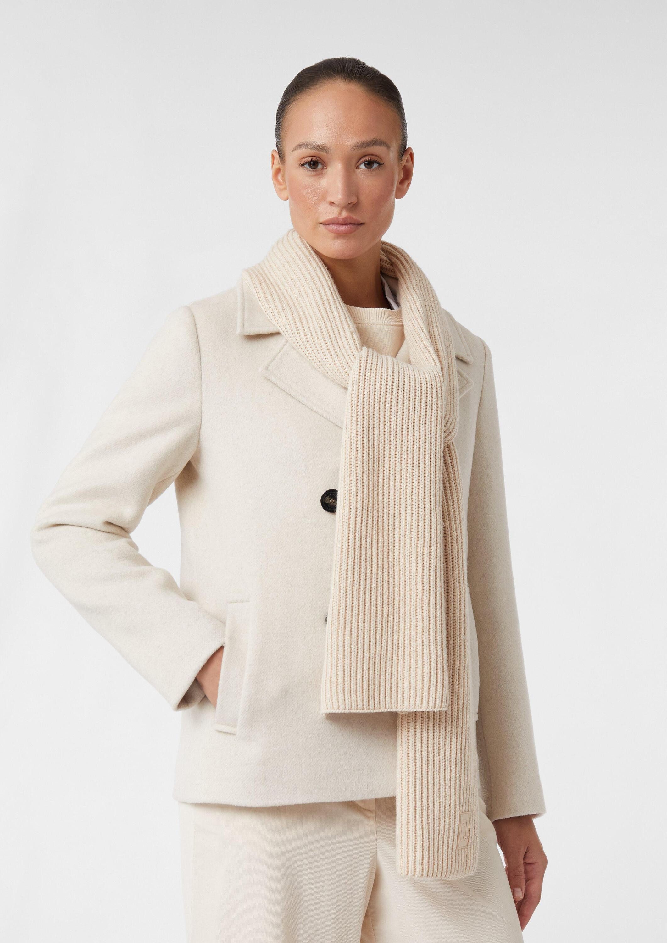 comma Schal Tuch, Weicher Strickschal aus Baumwollmix günstig online kaufen