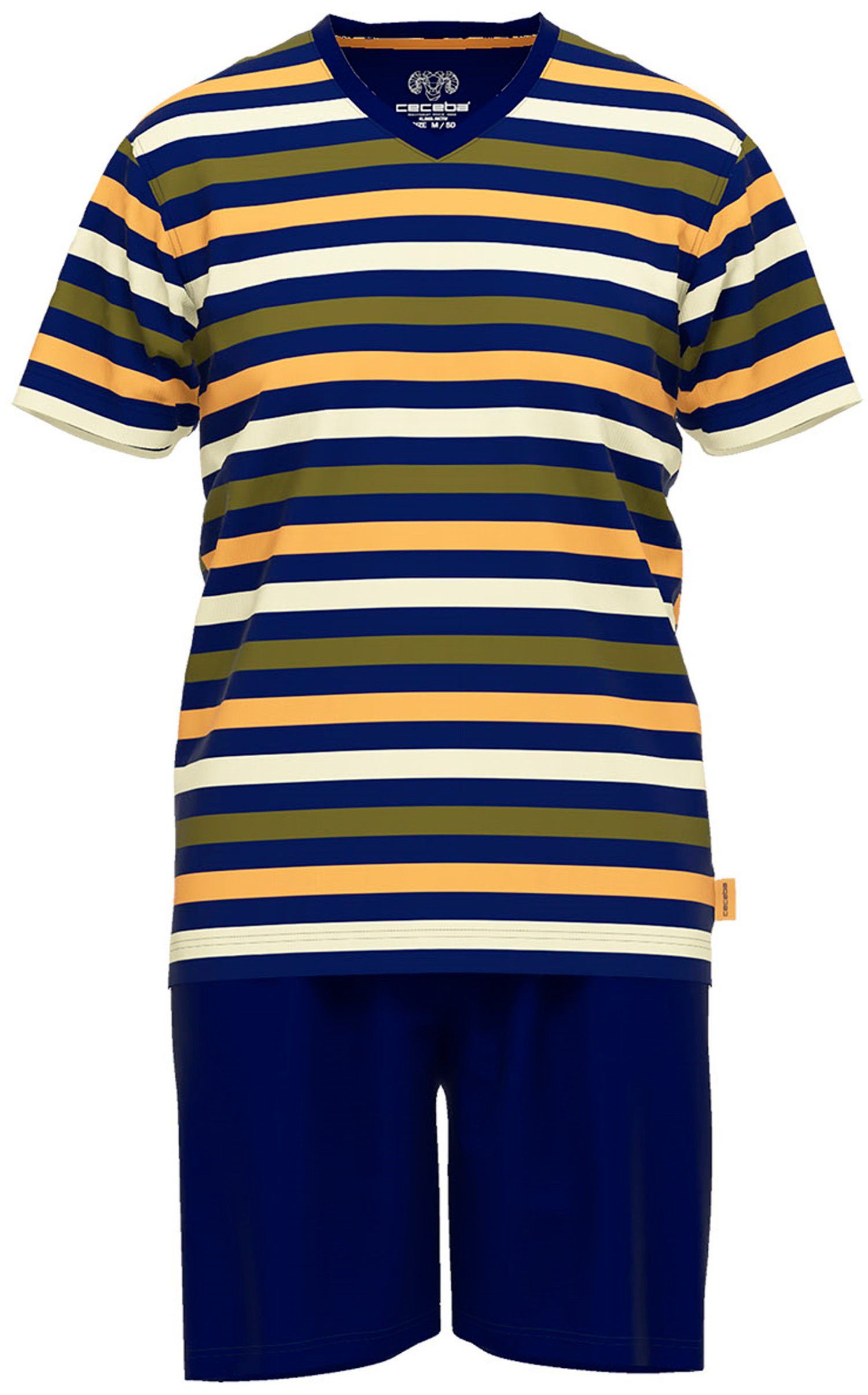 CECEBA Pyjama Herren Schlafanzug Klima Aktiv günstig online kaufen