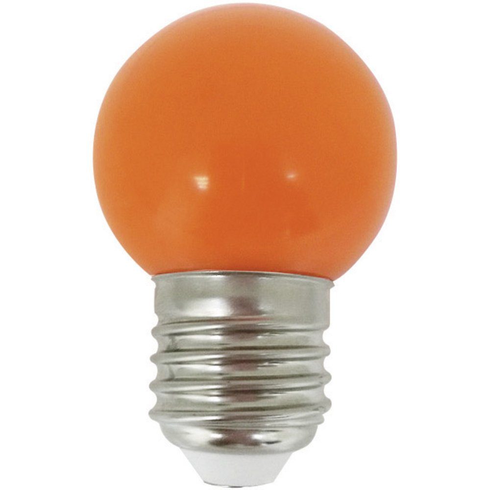 LED-Leuchtmittel LightMe LM85255 LED EEK G (A - G) E27 Tropfenform 1 W Orange (x L) 4