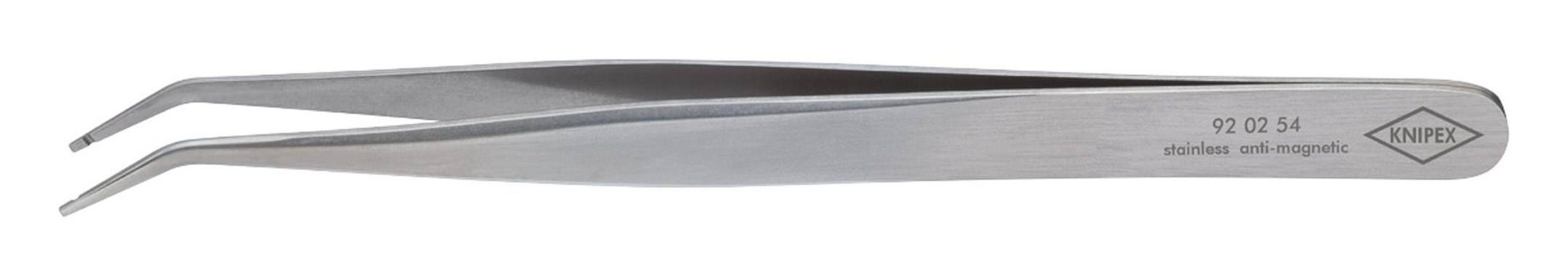 Knipex Pinzette, Bestückungspinzette abgew 120 mm mm SMD rostfrei 0,6