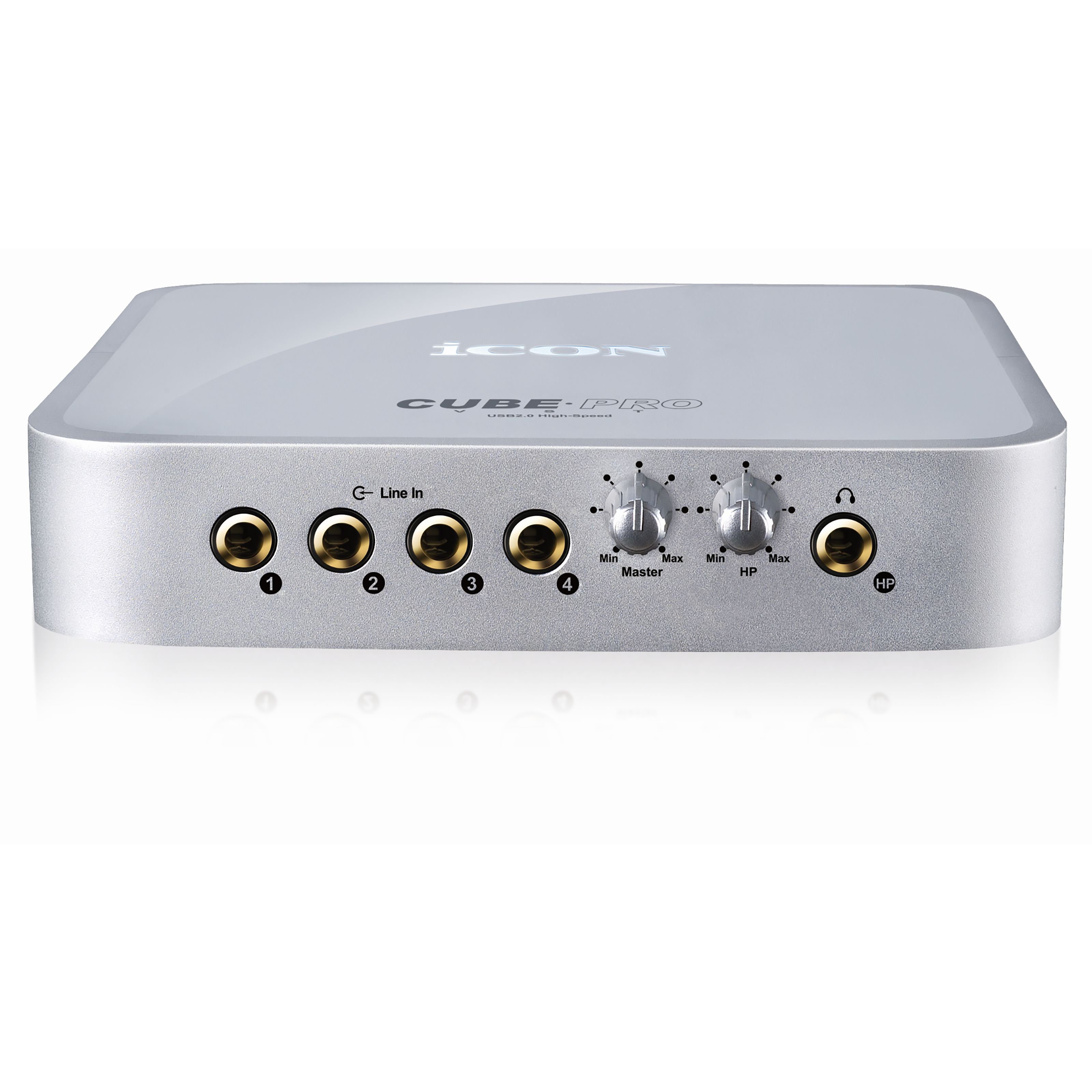 iCON Pro Audio Digitales Aufnahmegerät (Cube Pro - USB Audio Interface)