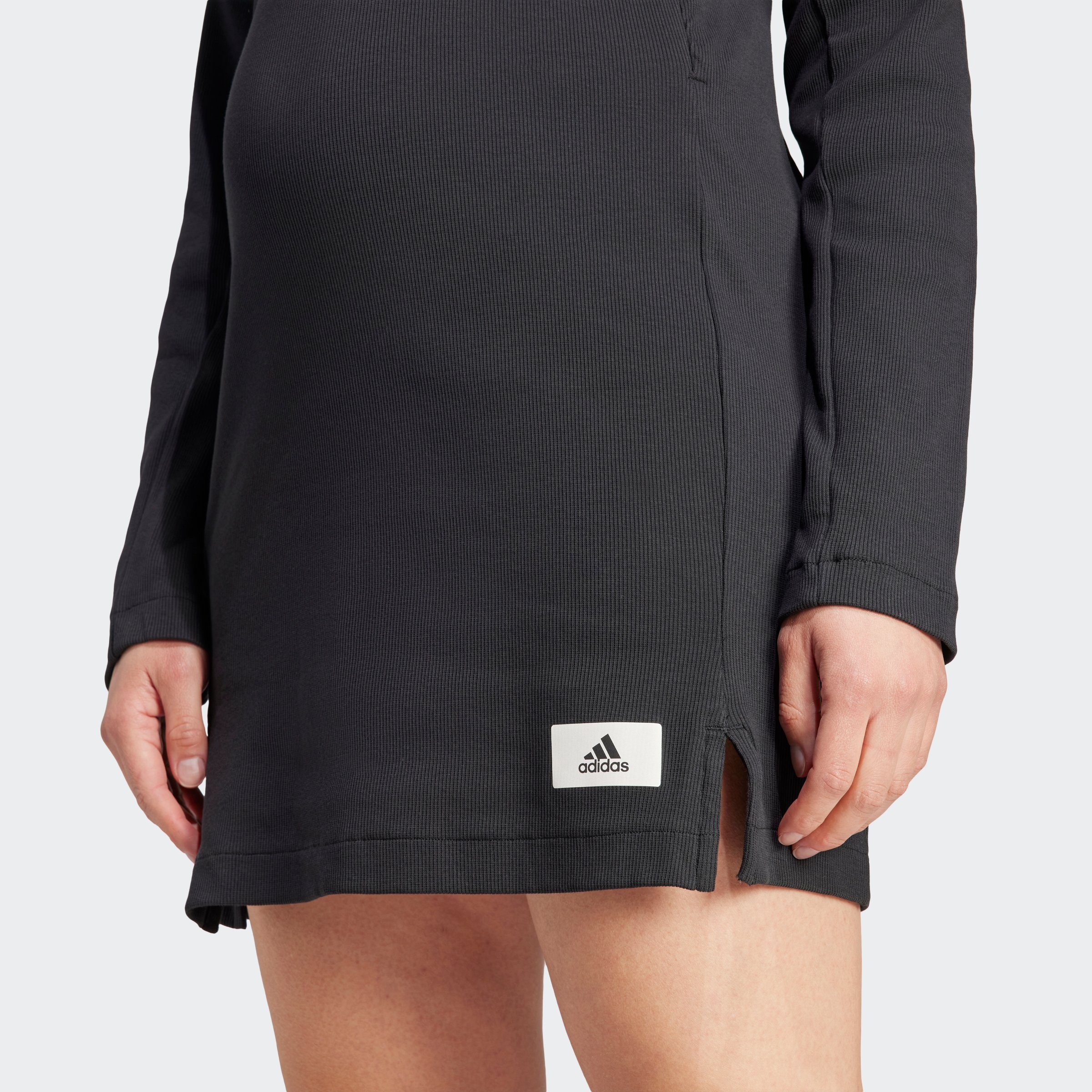 Black KLEID Sportswear UMSTANDSMODE – adidas Shirtkleid