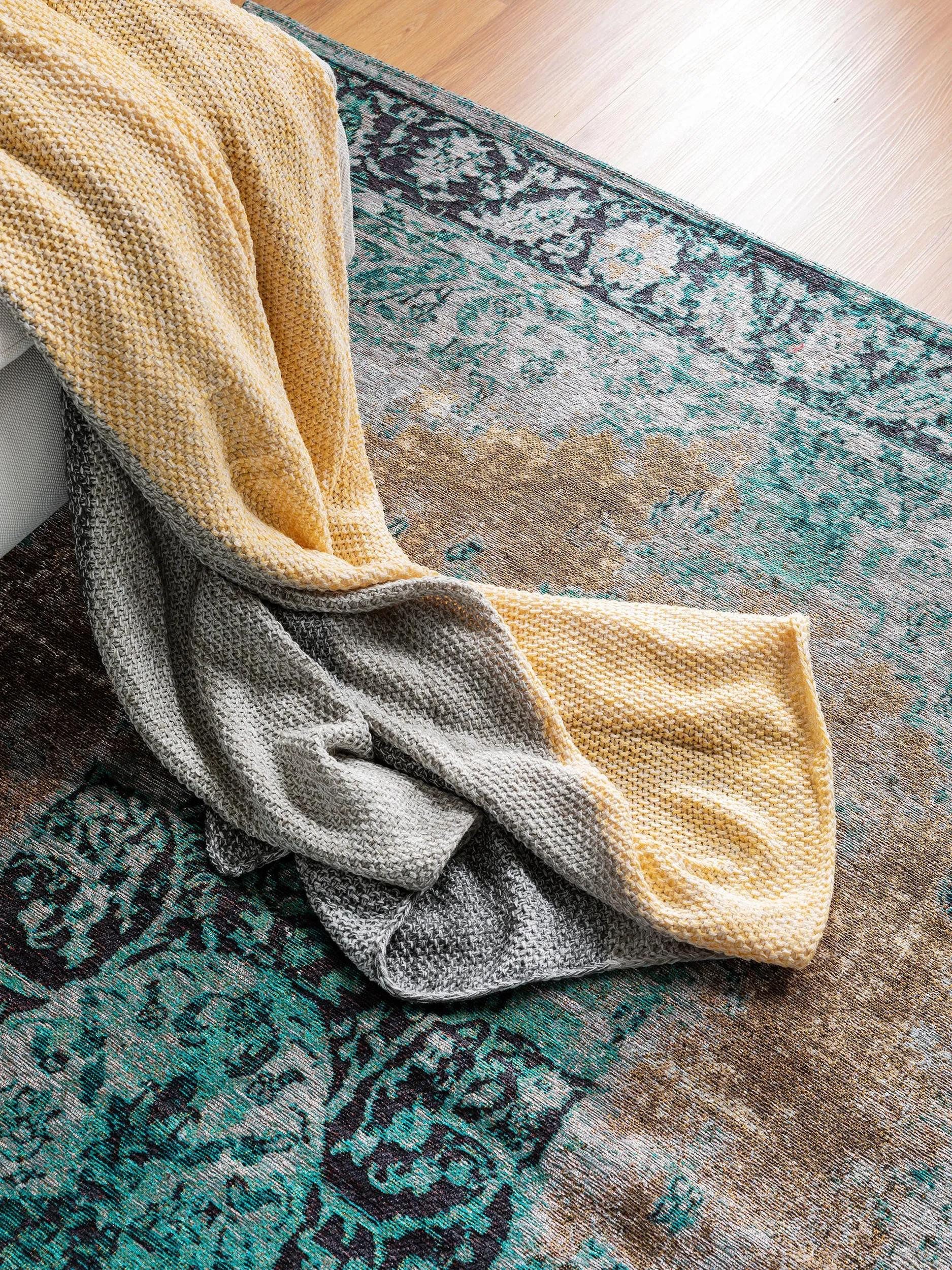 benuta Teppich Tosca, rechteckig, Höhe: 5 mm, Teppich Wohnzimmer, Schlafzimmer, Esszimmer, Flur, Kunstfaser, Cozy