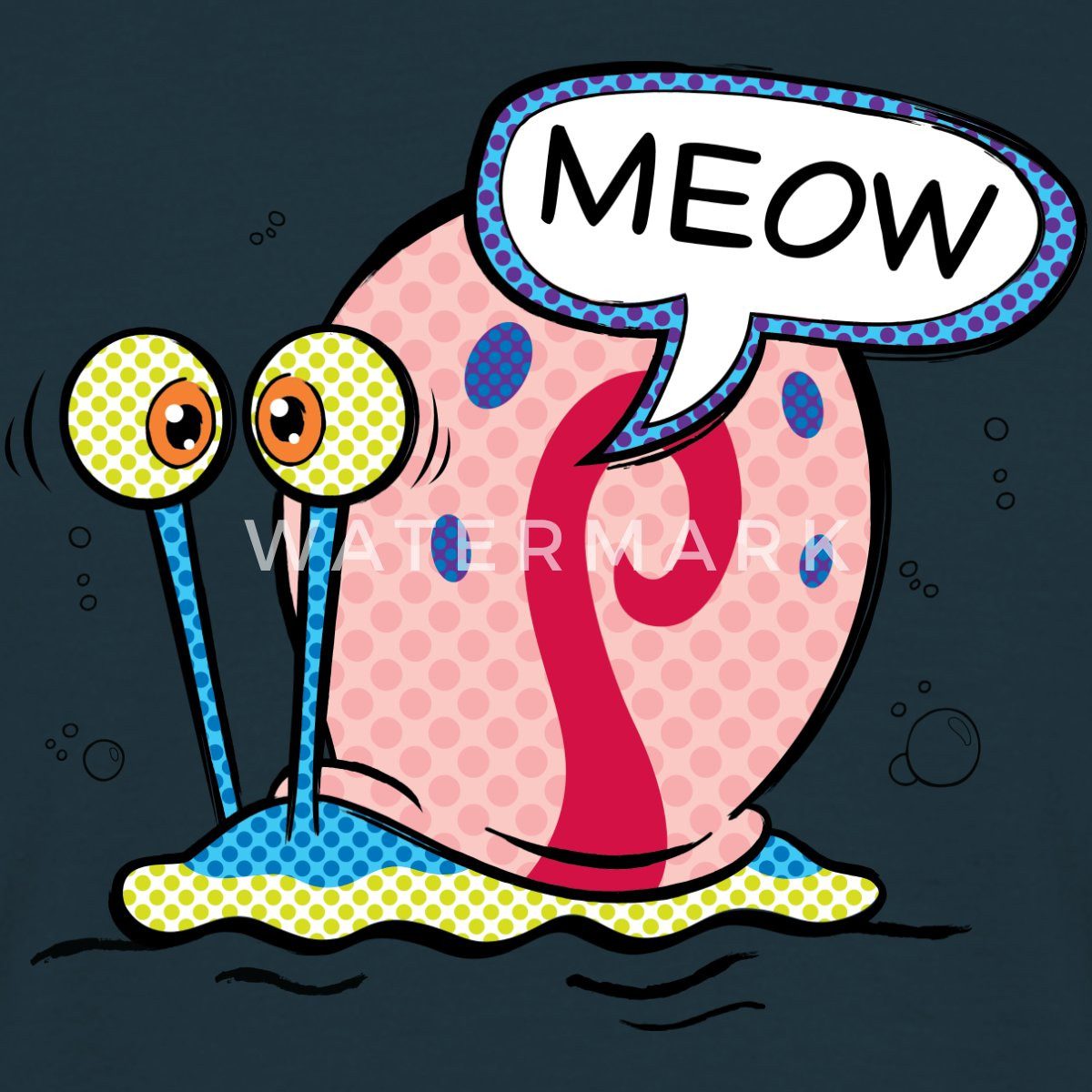 Spreadshirt T-Shirt SpongeBob Schwammkopf Gary Die günstig online kaufen