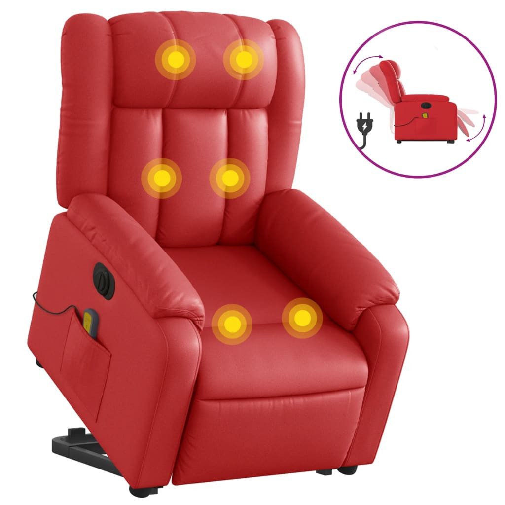 vidaXL Sessel Massagesessel mit Aufstehhilfe Elektrisch günstig online kaufen