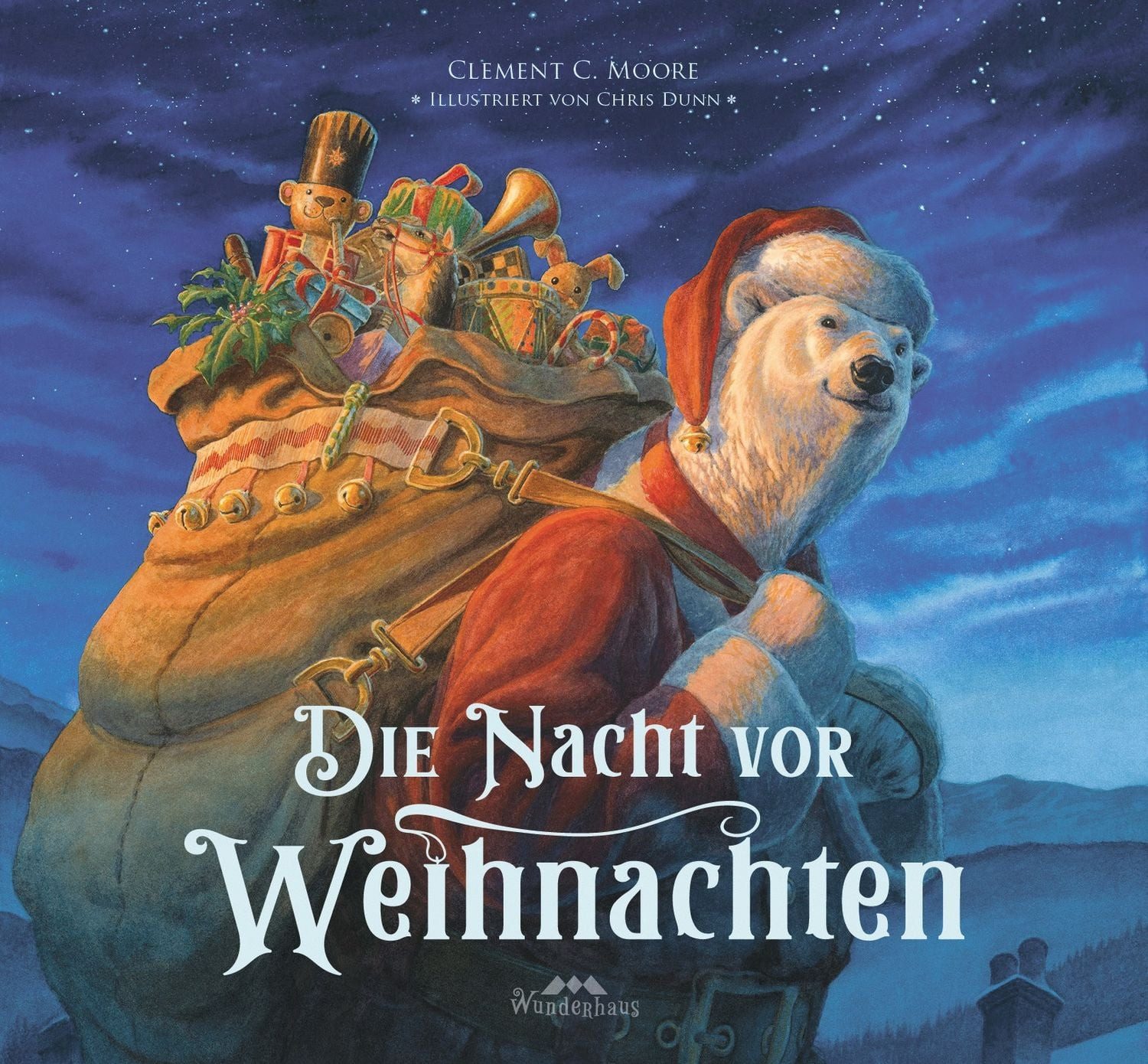 Kinderbuch Die Nacht vor Weihnachten Der Weihnachtsklassiker als magisches Bilder Steve Richardson, Clement Clarke Moore