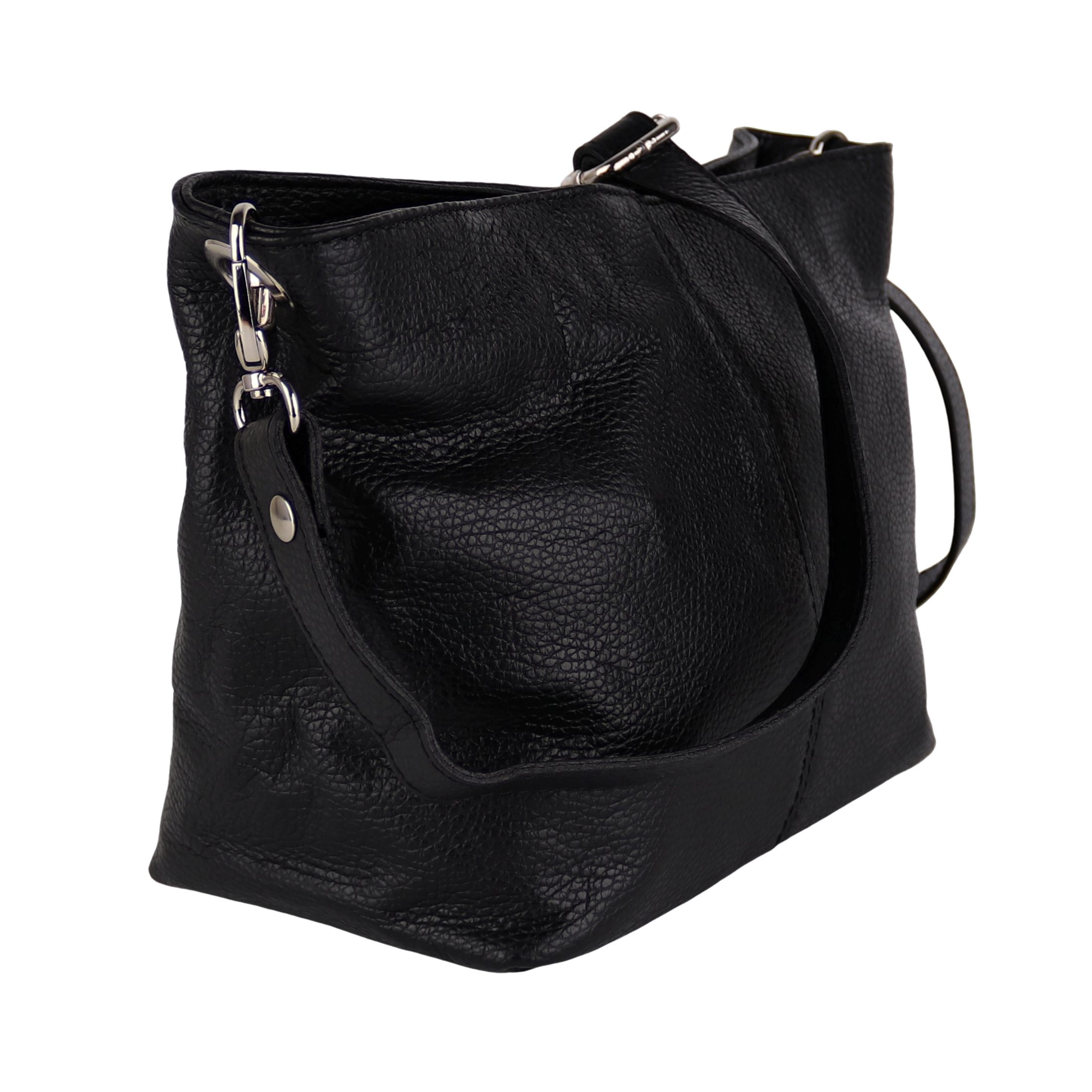 MIRROSI Umhängetasche Damen Crossbody Bag, Echtleder Made In Italy, Mittelg günstig online kaufen