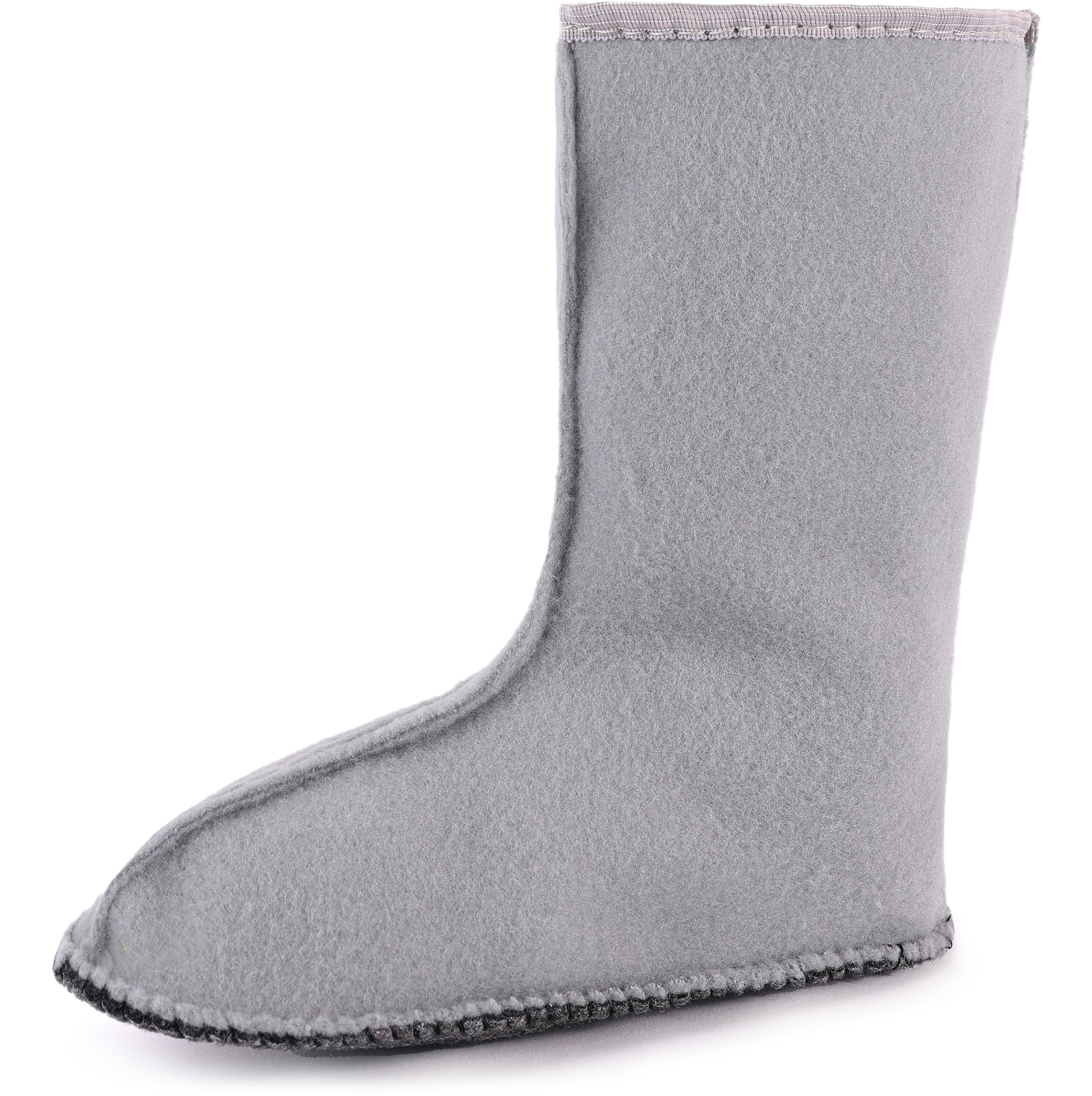 Stiefelsocken Innenschuh Ladeheid LA-CA-10-11 Schaftformer Kinder für Grau Wärmende Gummistiefel