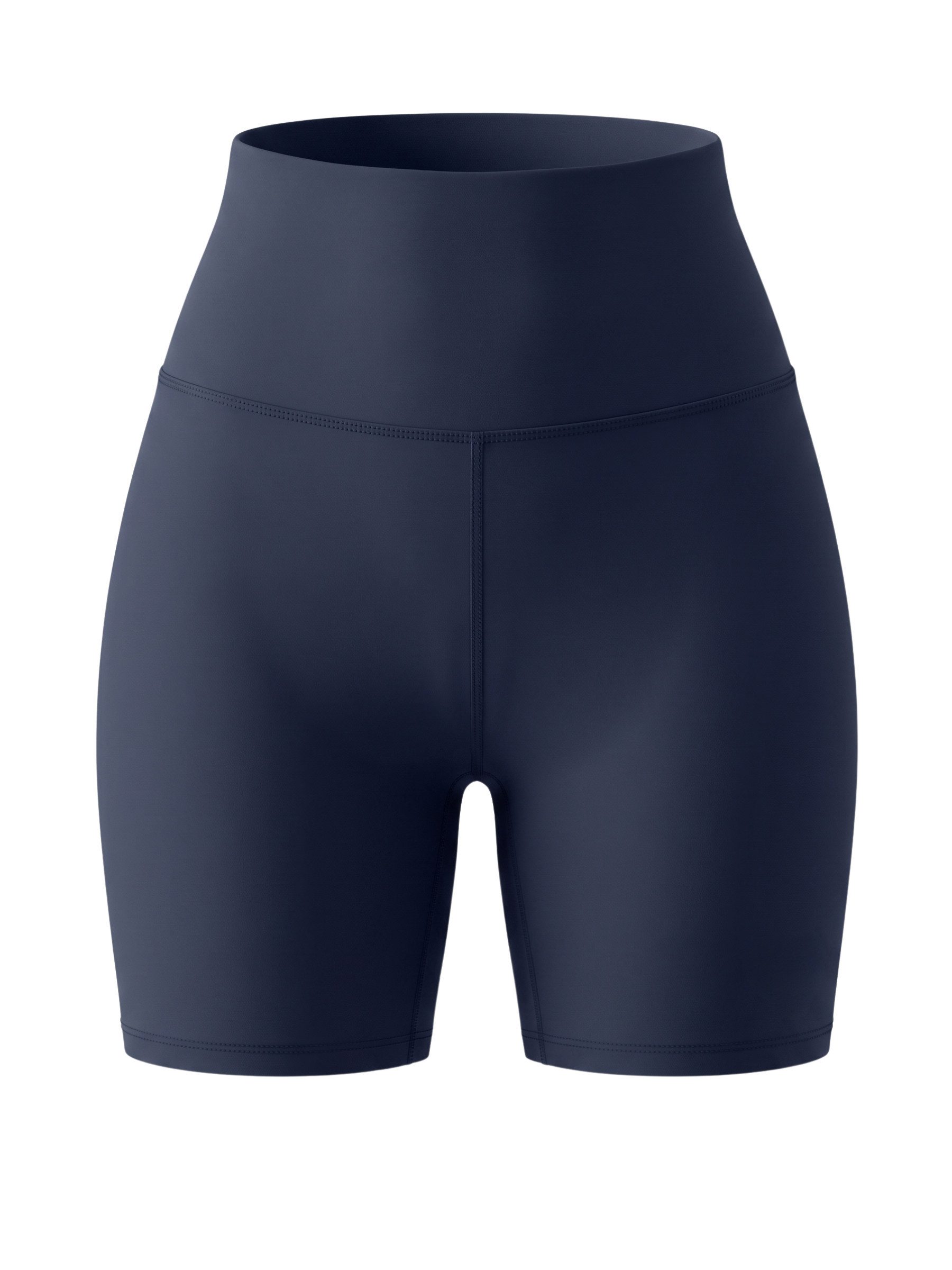 FemmeTone Radlerhose »Skin-Touch« – Nahtlose Yoga-Shorts, High-Waist & blickdicht Kurze Shaping-Tights – Seamless Leggings, Bauch-Weg