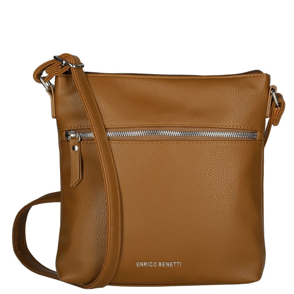 Christian Wippermann Umhängetasche Damen Tasche Schultertasche Umhängetasche Crossover (1 tlg, 1-tlg), Bag Leder Optik Handtasche