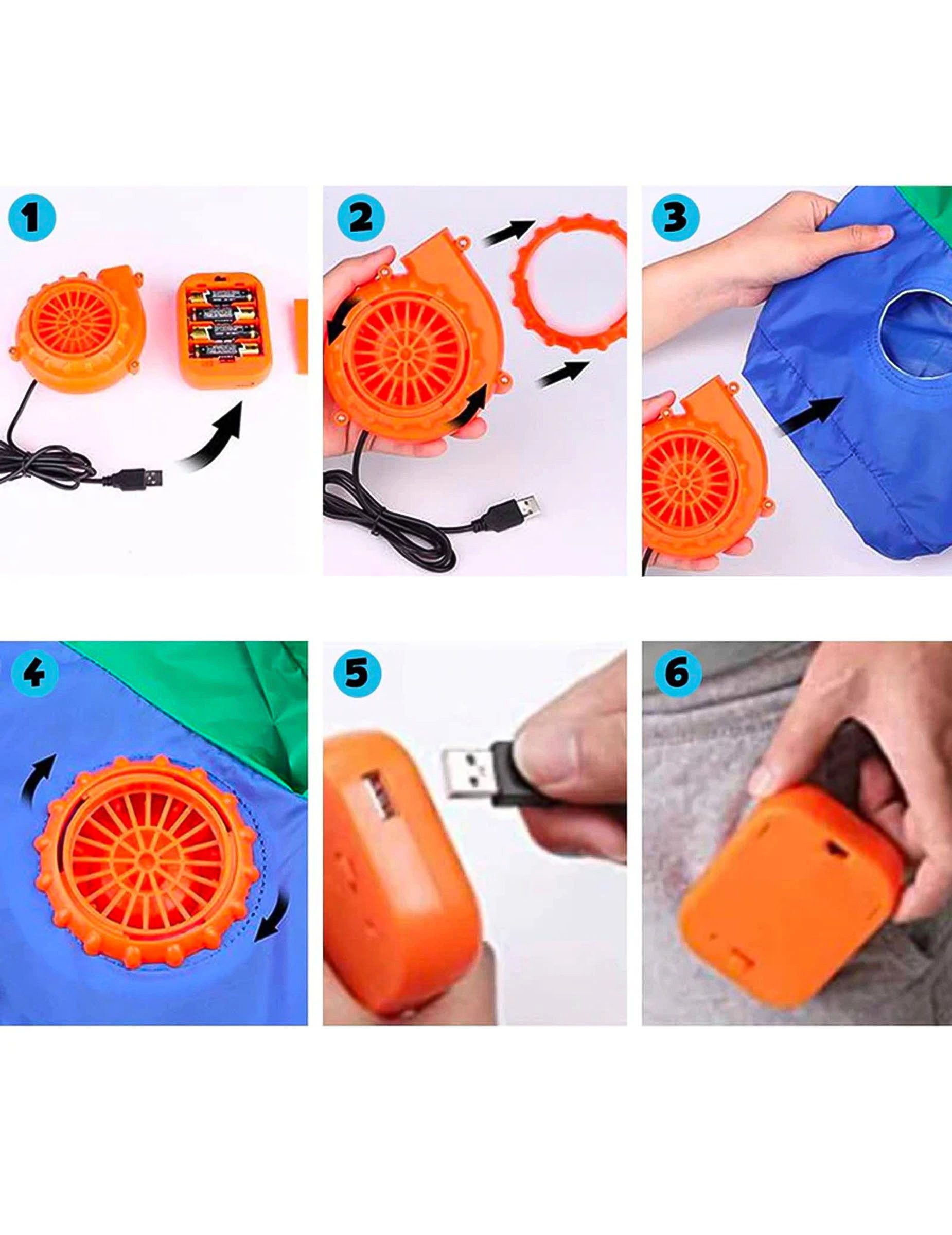 JADEO Kostüm Aufblasbares T-Rex Unisex-Kostüm Dinosaurier braun