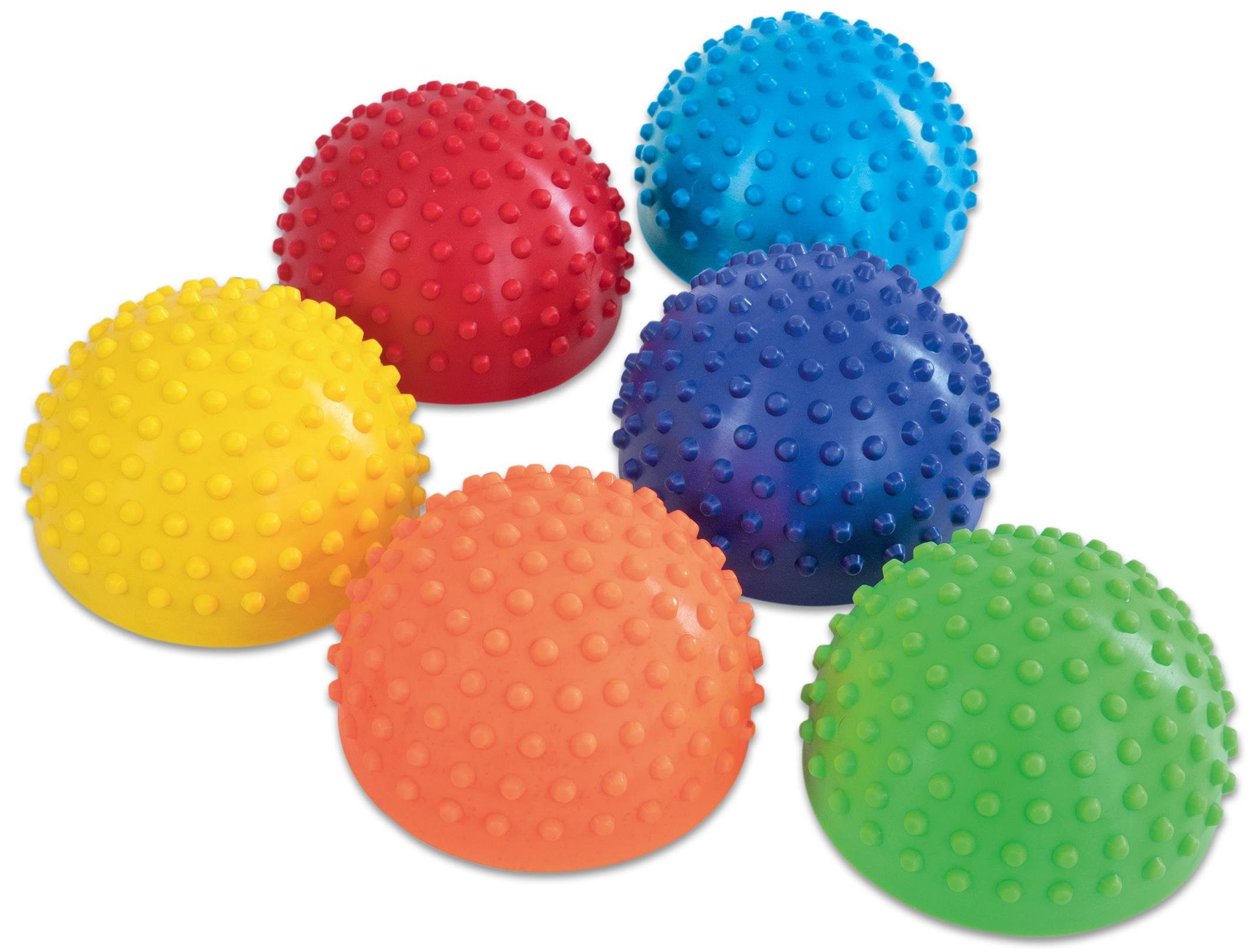 - Set 6er Balancetrainer Balancieren Sport Regenbogen Betzold Kinder Igelbälle Balancier-Igel,