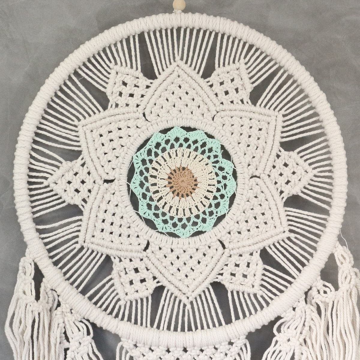 Oriental Galerie Wandbild Wandbehang Wandschmuck Makramee Traumfänger mehrf günstig online kaufen