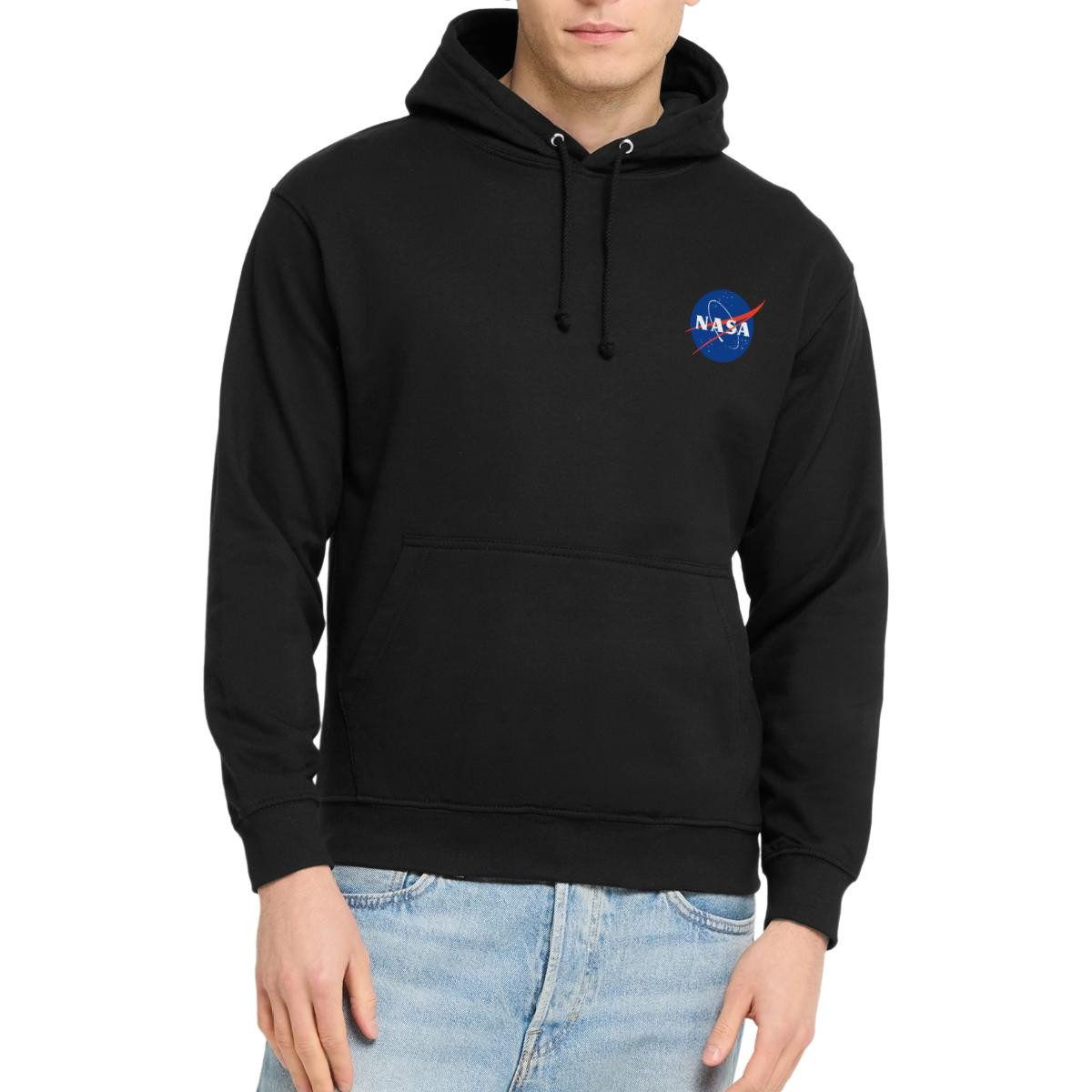 Spreadshirt Hoodie NASA Klassisches Logo Als Brustlogo Unisex Hoodie (1-tlg)
