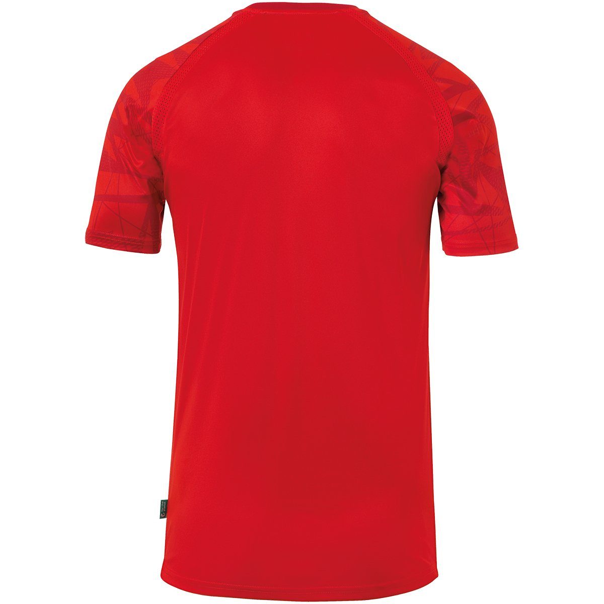 uhlsport TRIKOT Trainings-T-Shirt atmungsaktiv KURZARM GOAL rot/weiß Trainingsshirt 25 uhlsport