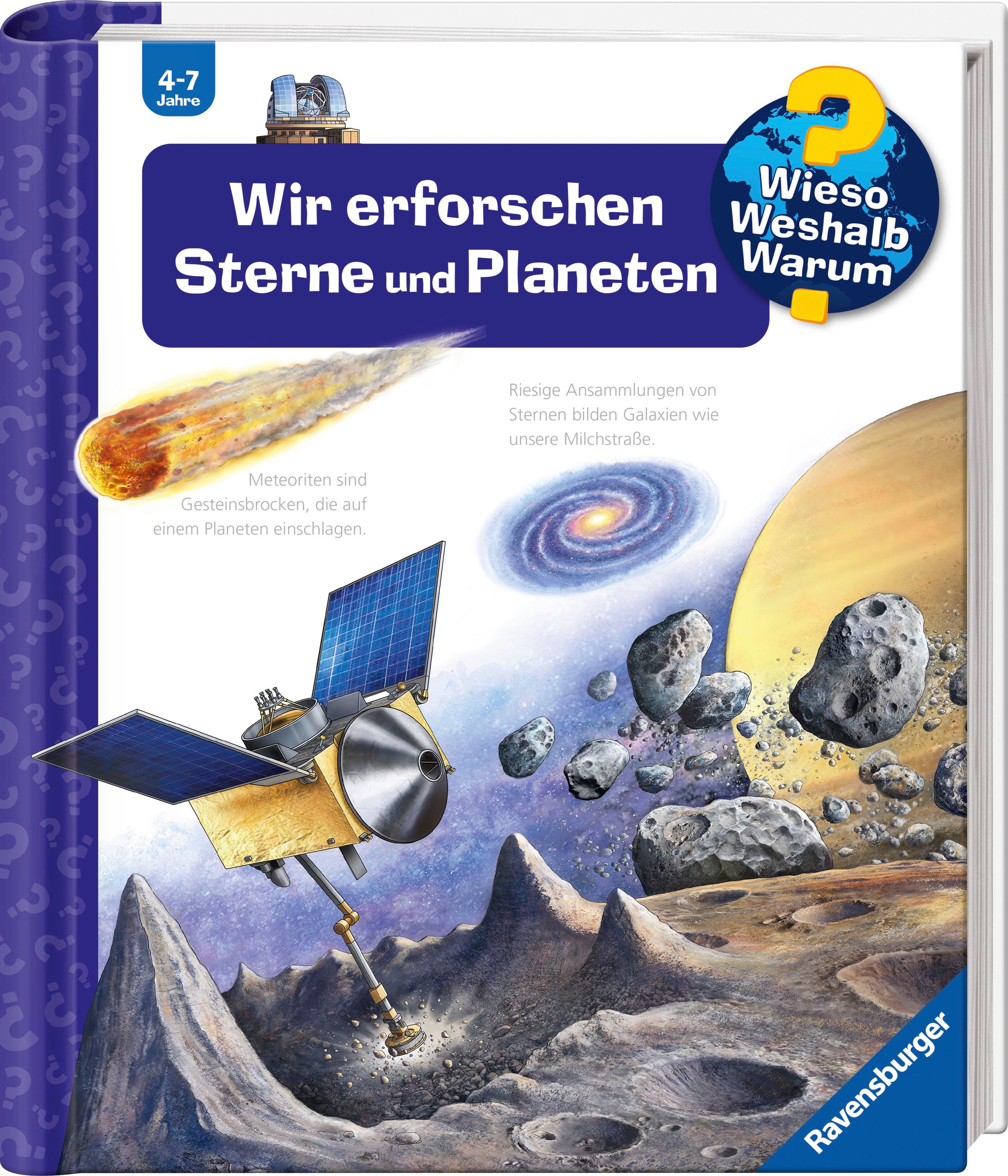 Ravensburger Kinderbuch Wieso? Weshalb? Warum?, Sterne und Planeten, Made in Germany
