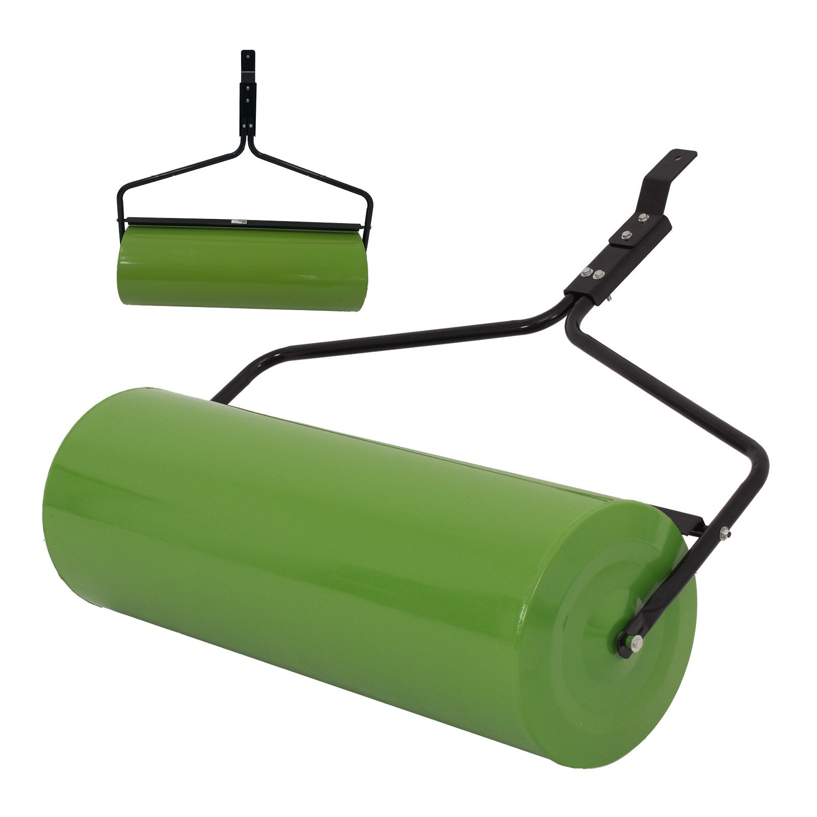 TRUTZHOLM Rasenwalze für Rasenmähtraktor 98 x 36 cm 95 L grün Walze Ackerwalze ATV Quad