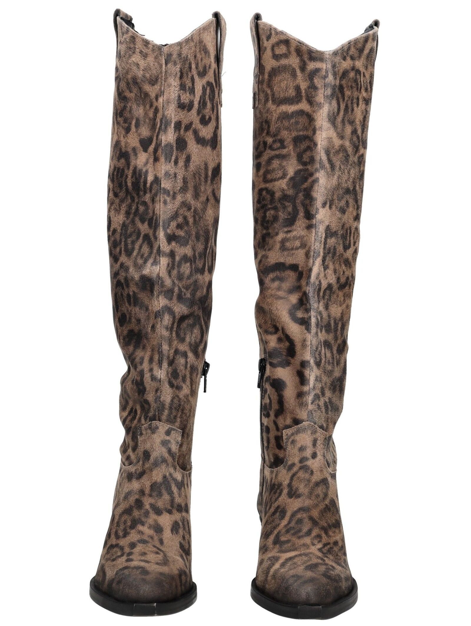 Lazamani Lazamani Stiefel Leder Bikerboots