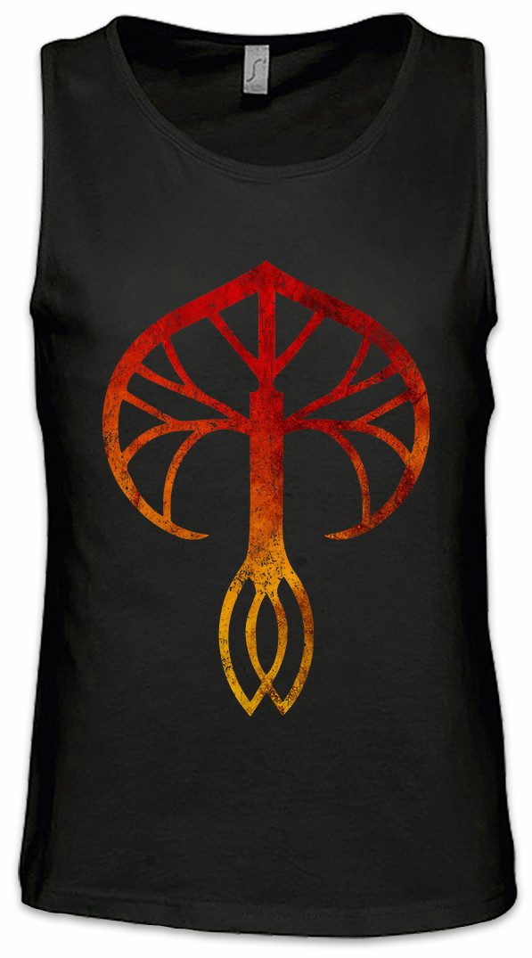 Urban Backwoods Tanktop Ellcrys Ärmelloses T-Shirt The Movie Shannara Book Baum Chronicles Symbol Sign Logo Les