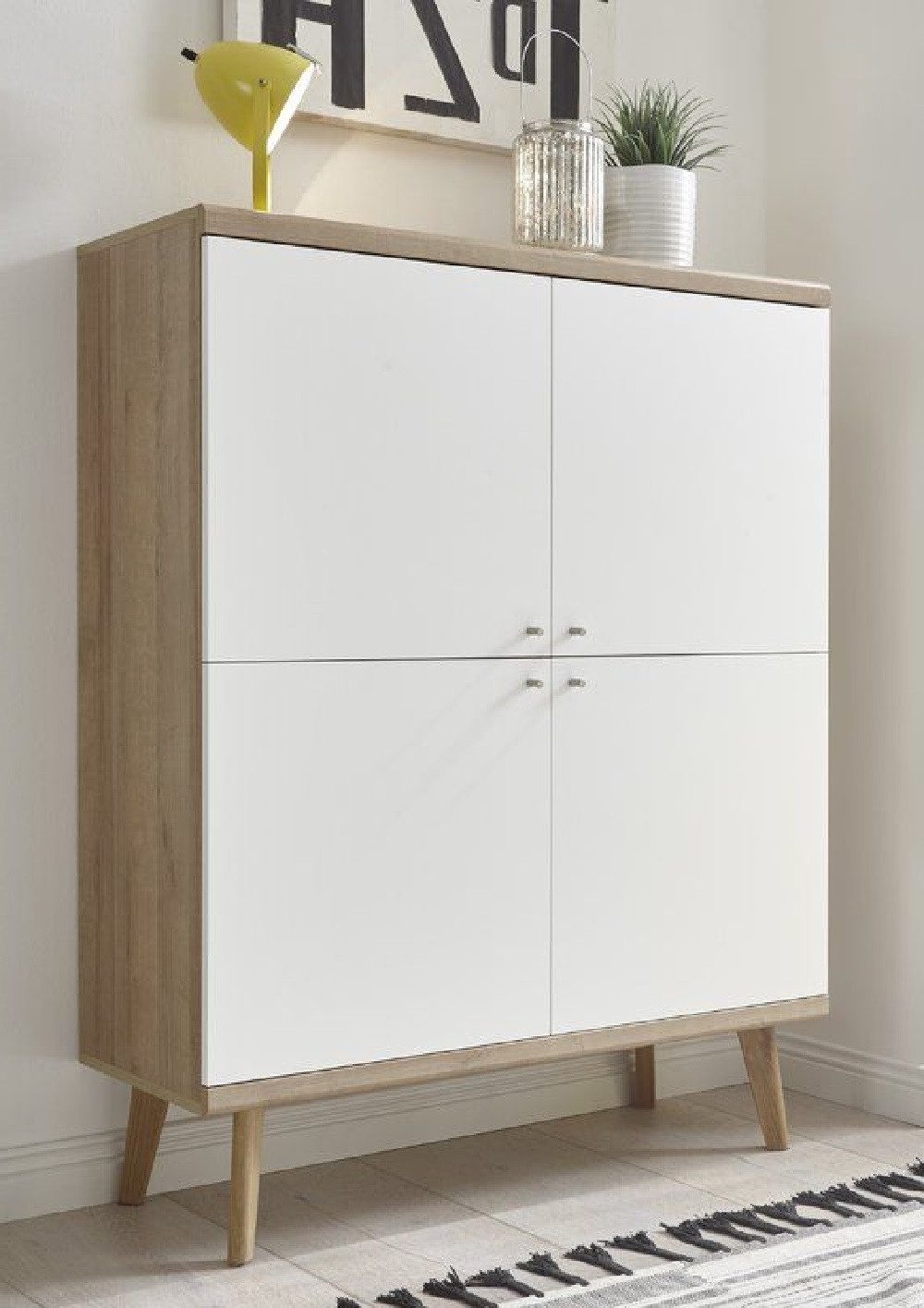 Xlmoebel Kommode XXL Wohnzimmerschrank aus Holz in modernem Design (Kommode PRIMO PK107), Hergestellt in Europa