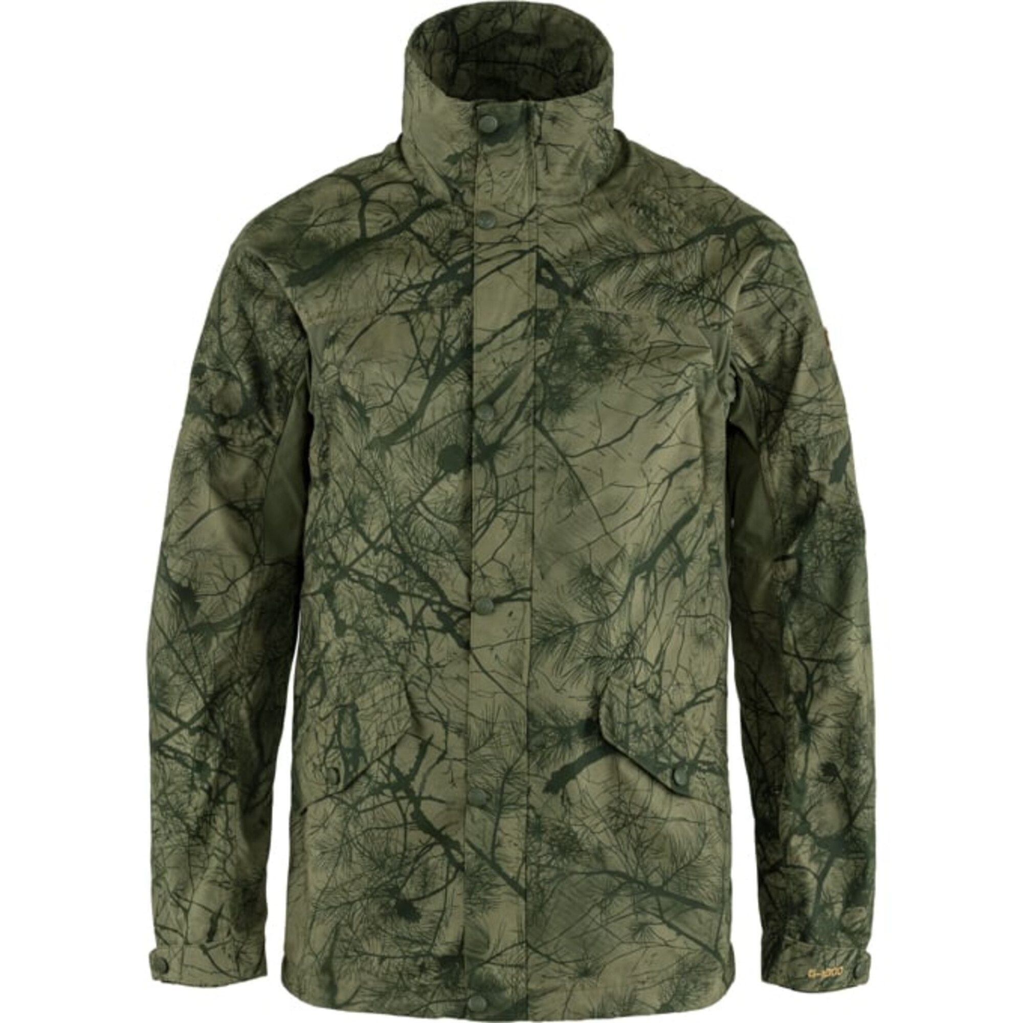 Trekkingrucksack Fjällräven Forest Hybrid Jacket M, 626-625 Green Camo-Laurel Green, XL