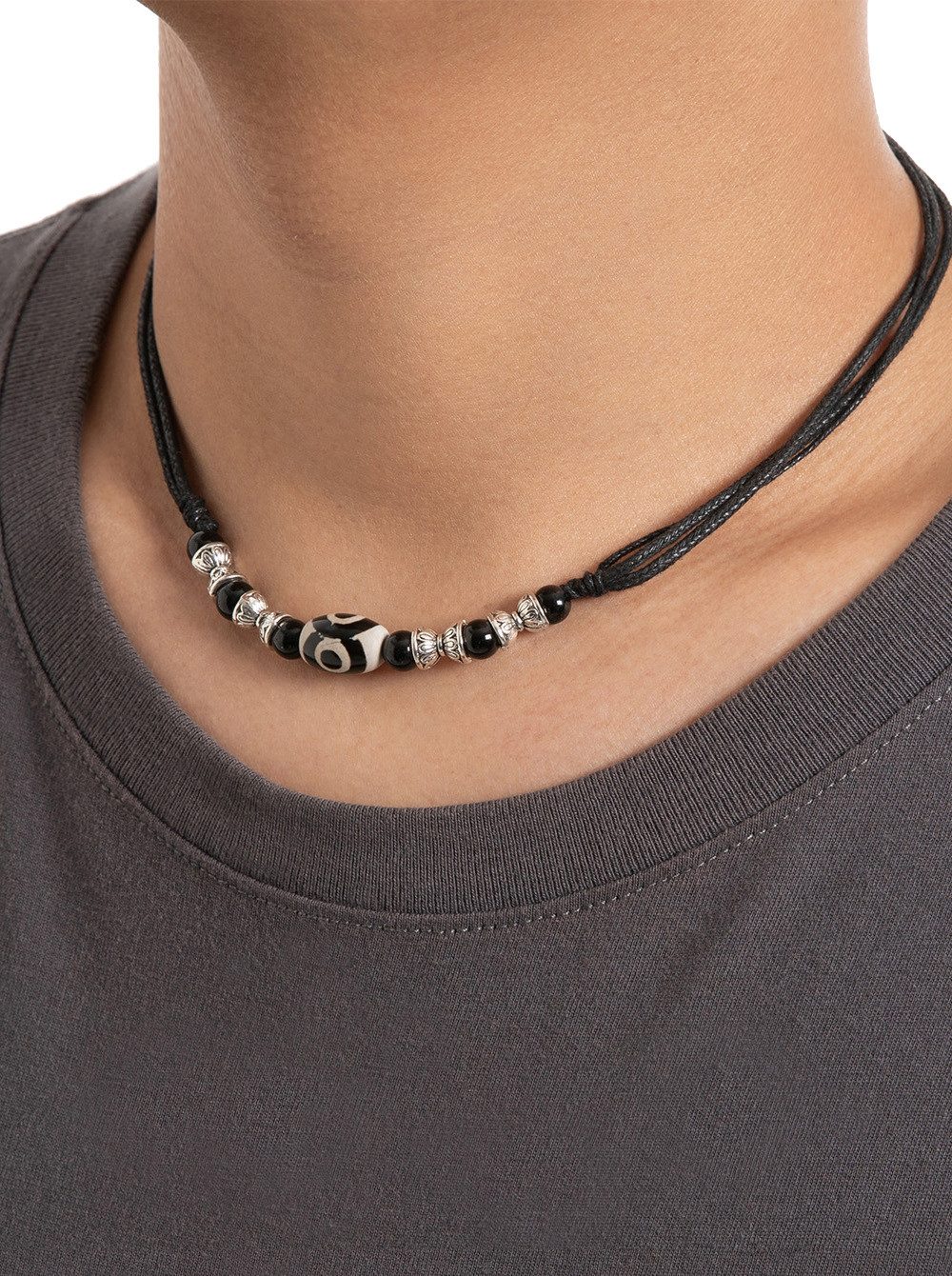 axy Kette ohne Anhänger Herren Halskette Surferkette, Handgemachte Halskett günstig online kaufen