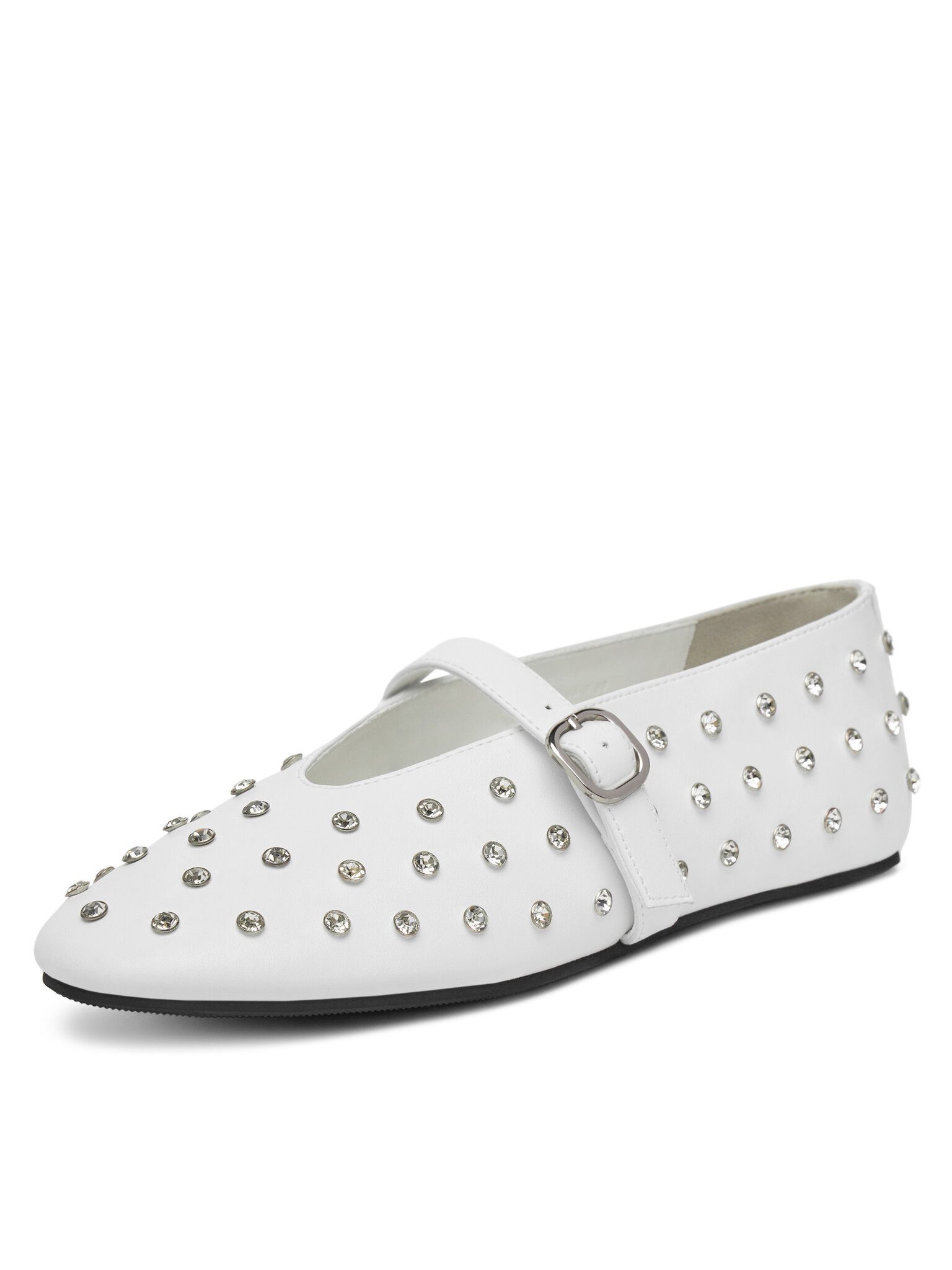 Badura Badura Frauen-Ballerinas White NASTU-D005-68-5 Ballerina