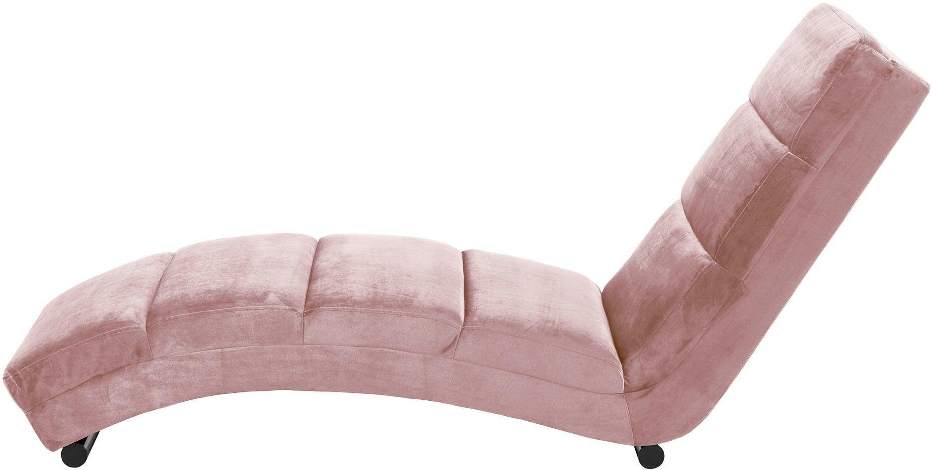 SalesFever Relaxsessel Komfortable Loungeliege, Stilvolles Design mit eleganter Quersteppung