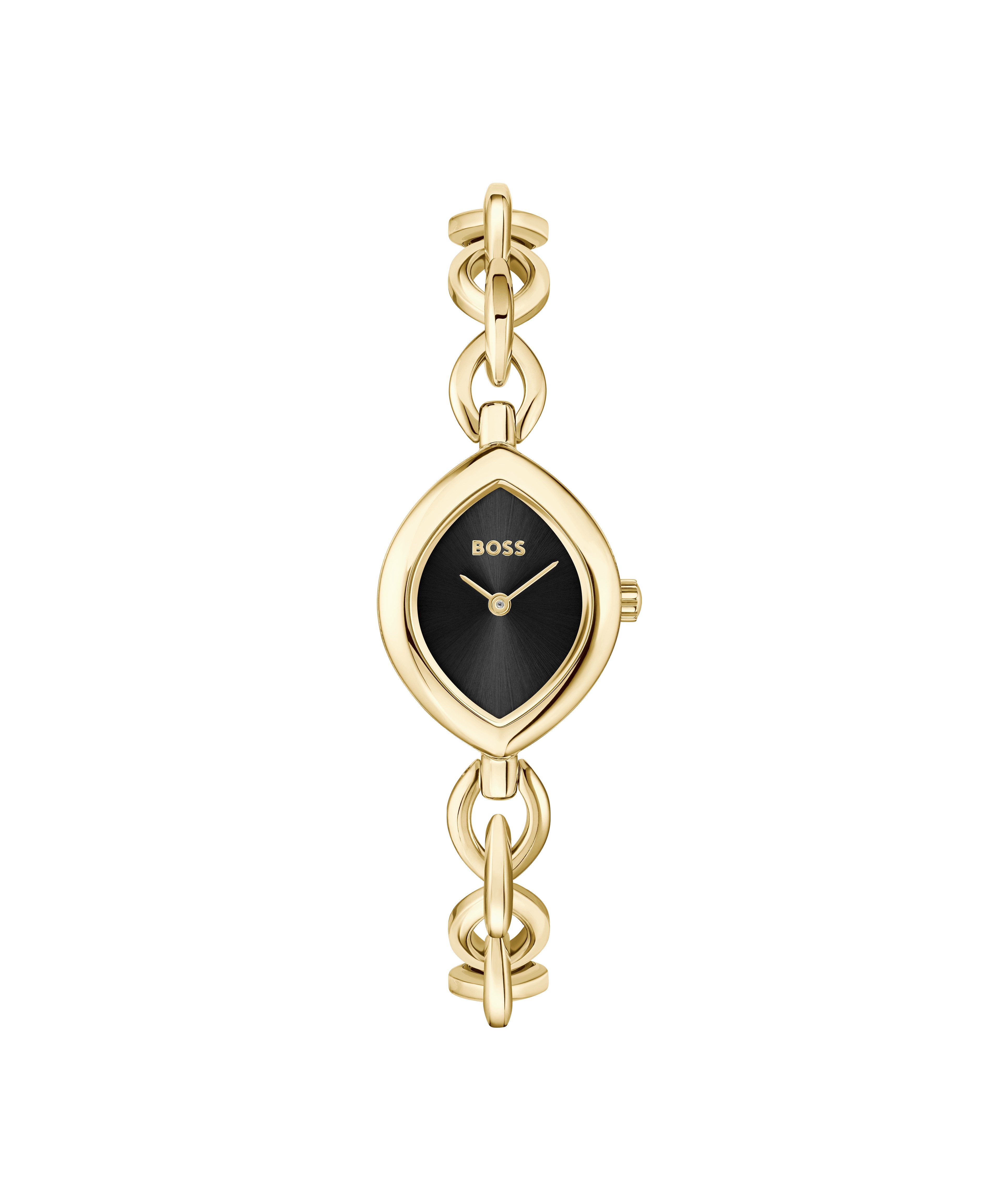 BOSS Quarzuhr FIORA 1502838, Armbanduhr, Damenuhr, Edelstahlarmband, analog