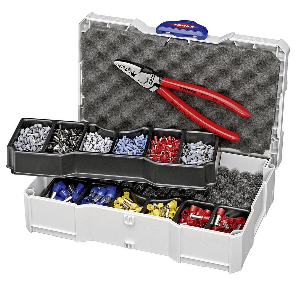 Thumbnail - Knipex Crimpzange Knipex 97 90 06 Crimpzange Aderendhülsen 0.25 bis 16 mm² Inkl. Adere