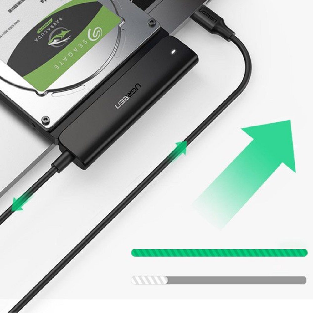 UGREEN Ugreen Adapter Externe Festplatte USB Festplattenadapter Computer-Adapter
