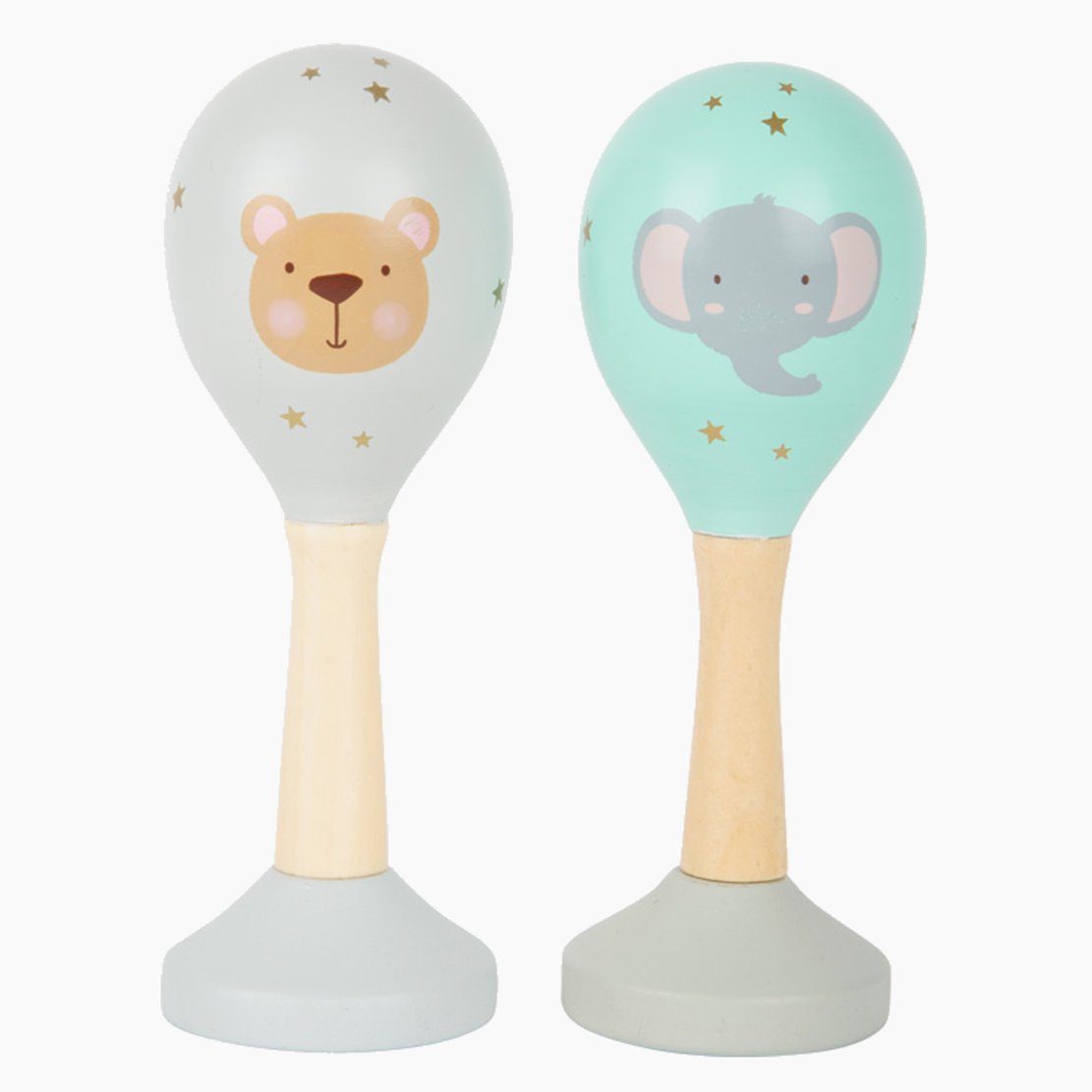 Small Foot Spielzeug-Musikinstrument Musikrasseln Pastell 2er günstig online kaufen