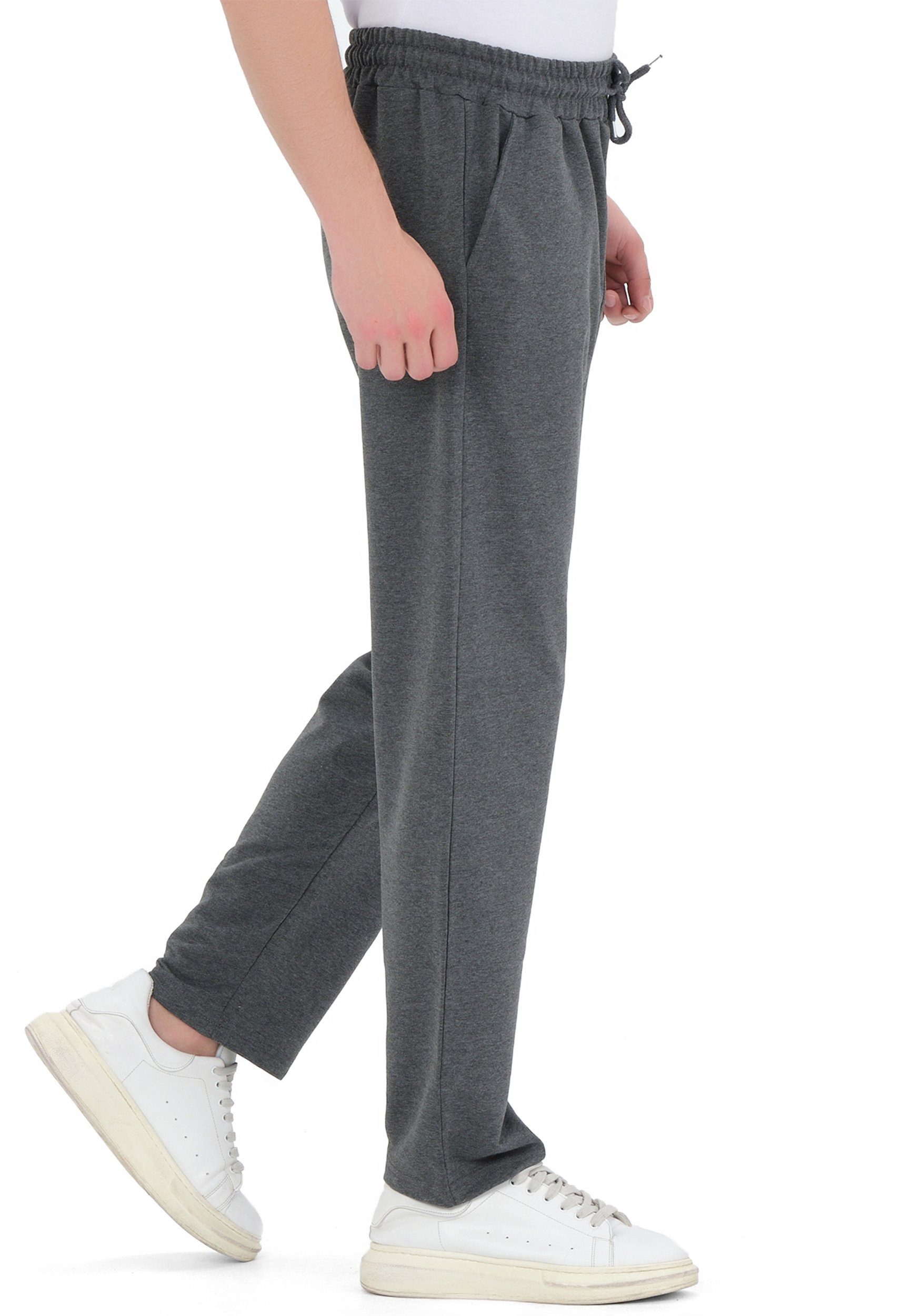 ROSS CAMP Jogginghose Sporthose Herren (2-tlg) Baumwolle