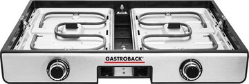 Gastroback Tischgrill 42524 Design Plancha & BBQ, 2000 W