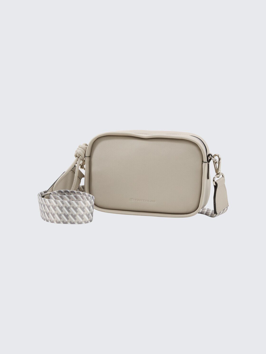 TOM TAILOR Kameratasche Bags, TTTATIANA Umhängetasche mit gemustertem Webriemen