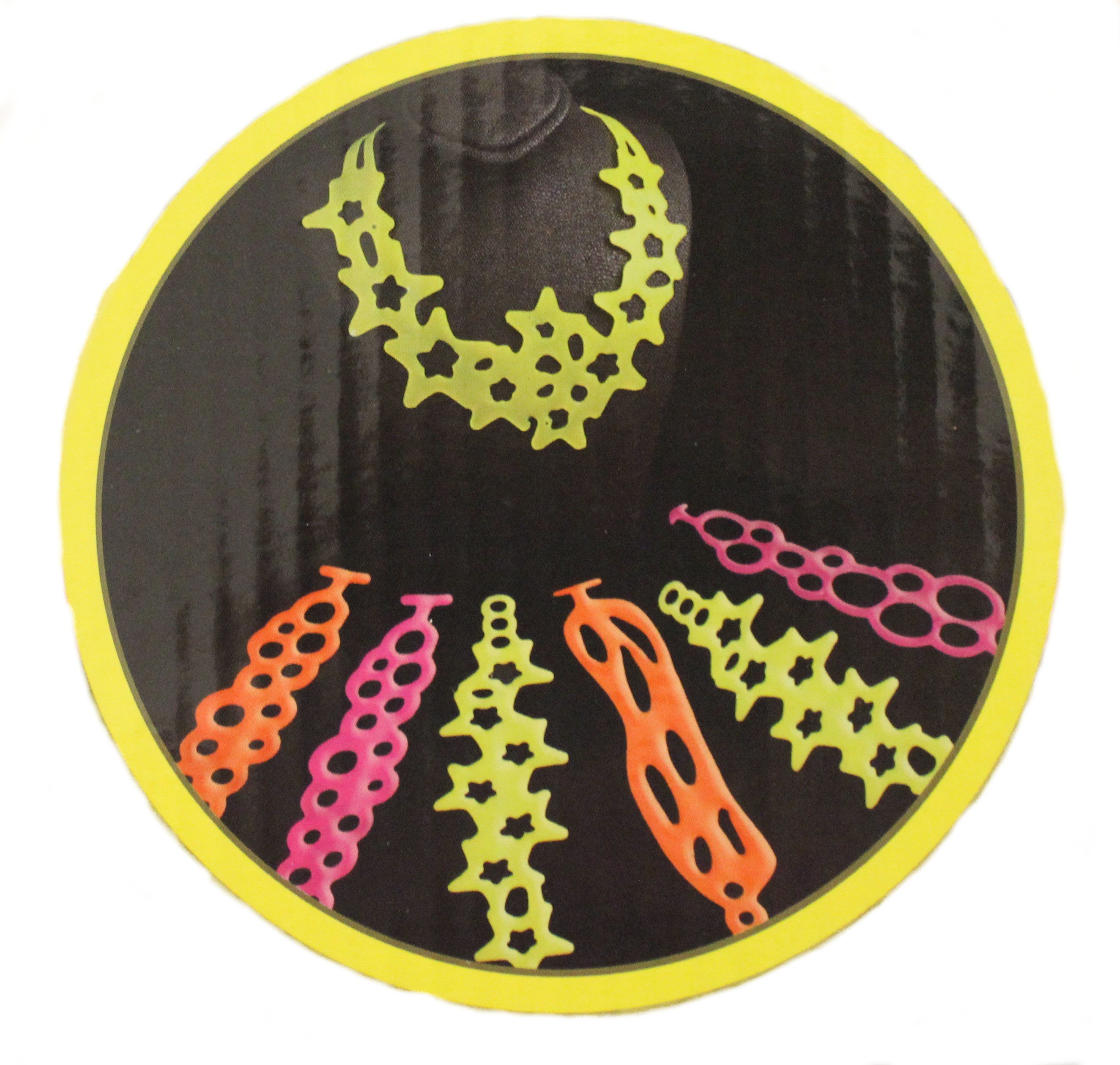 AMAV Enterprise ltd Bastel-Armband Fashion Time Night Glow Jewelry Bastelset, Leuchtet im Dunkeln