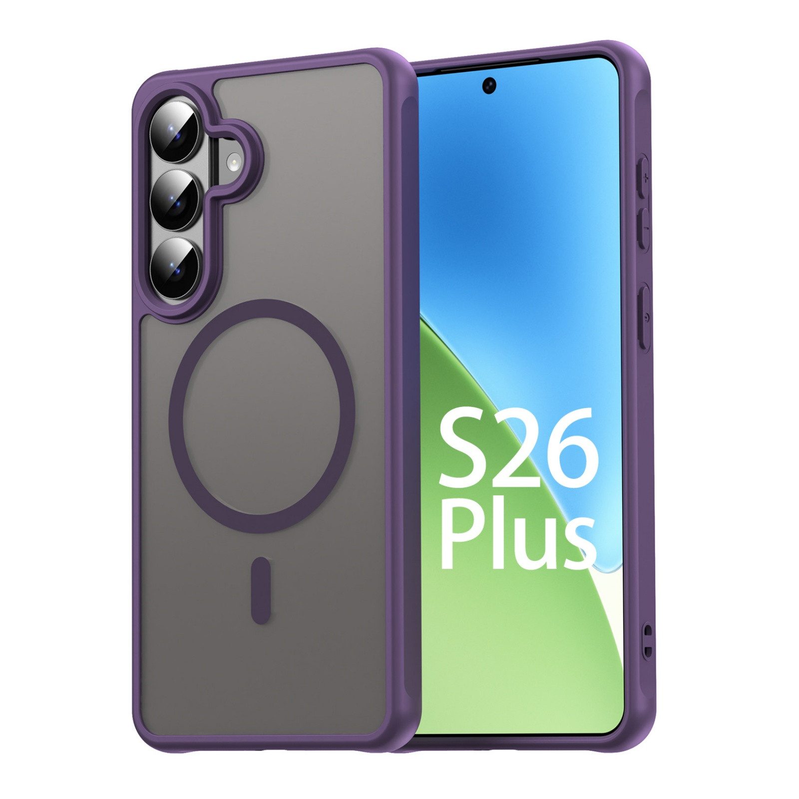 betterfon Handyhülle für Samsung Galaxy Serie Schutzhülle Magnet Case Hülle magnetisch, Magnetisches Laden, mattes Design, kratzfest & stoßfest verarbeitet