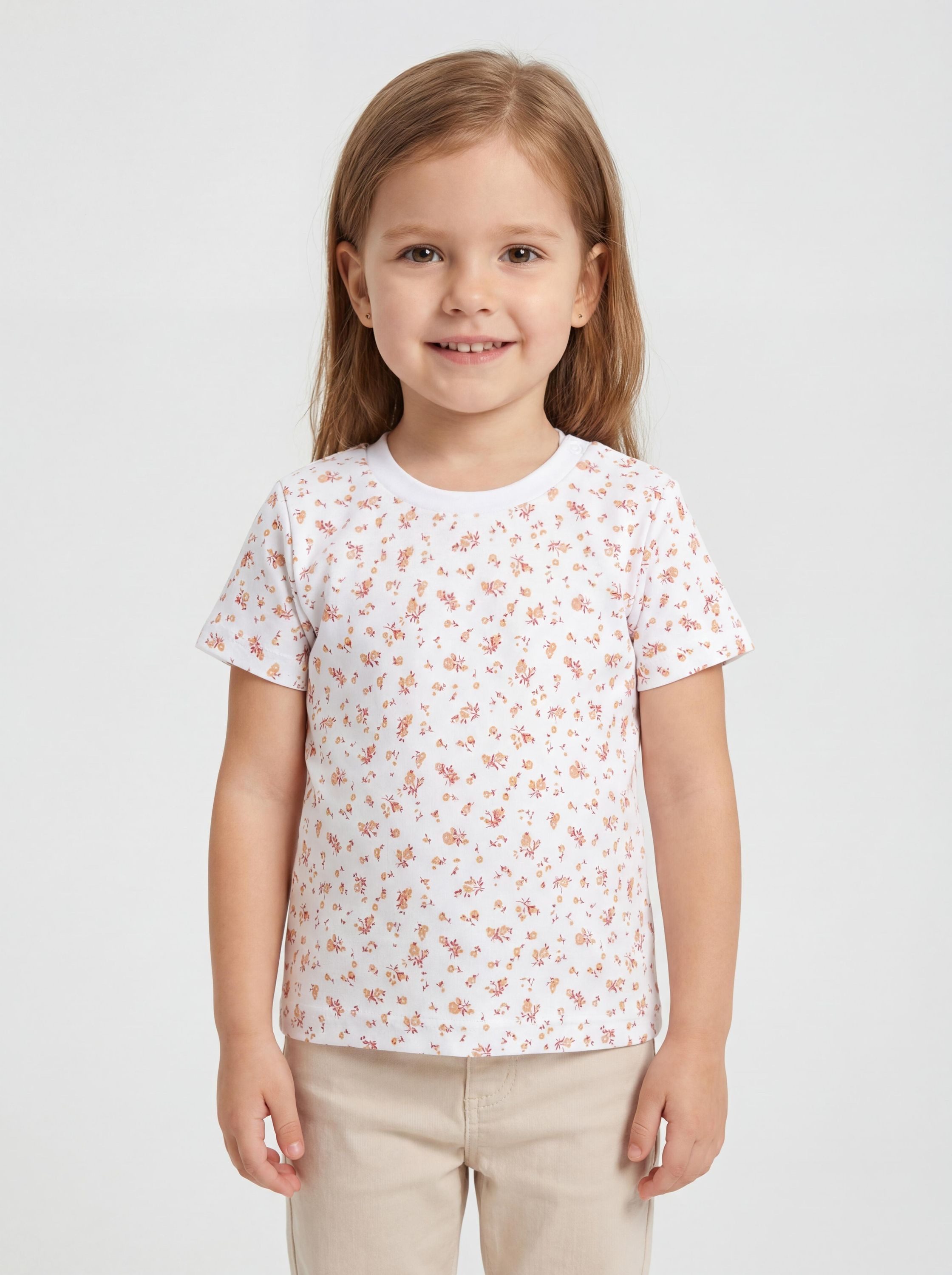TupTam T-Shirt TupTam Baby Mädchen Kurzarm T-Shirt Gemustert Bunt 5er Set