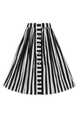 Hell Bunny A-Linien-Rock 50's Juno Skirt Retro Vintage Swing