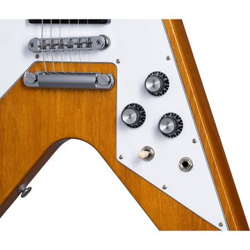Gibson E-Gitarre, E-Gitarren, Andere Modelle, 70s Flying V Antique Natural - E-Gitarre