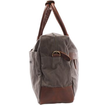 LECONI Shopper Handgepäck Arbeitstasche Damen Herren Leder Canvas LE2007