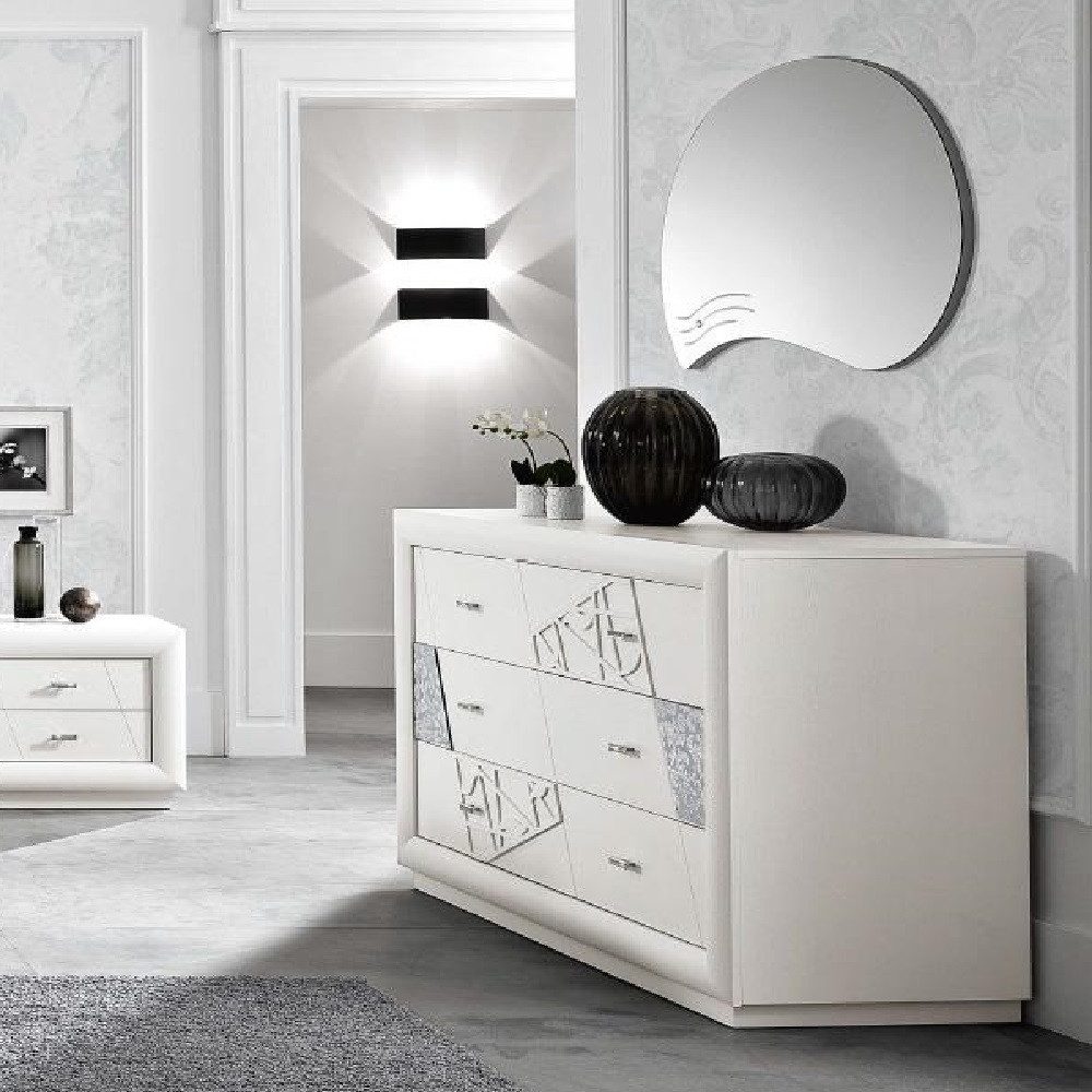 Xlmoebel Kommode Luxuriöses Holz-Sideboard im modernen Design (1 St., Kommode), Hergestellt in Europa