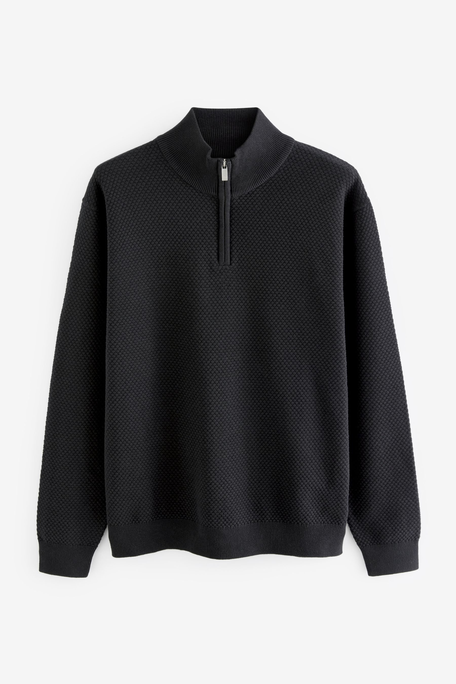 Next Troyer Strukturierter Regular Fit Troyer günstig online kaufen