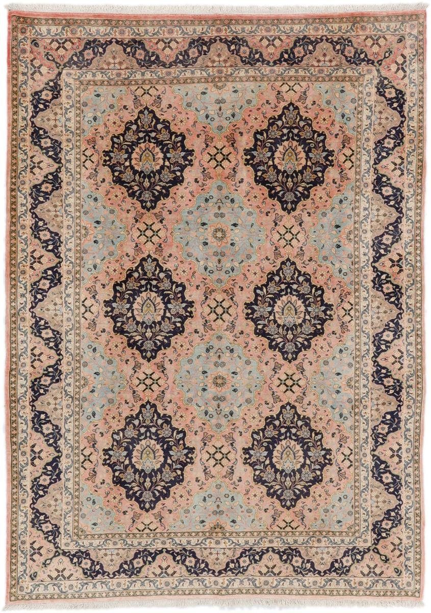 Orientteppich Hamadan Sherkat 214x301 Handgeknüpfter Orientteppich / Perserteppich, Nain Trading, rechteckig, Höhe: 8 mm