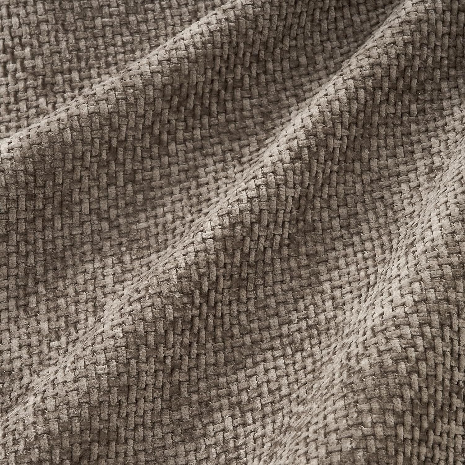 Topfinel Kissenbezug 40x40 Chenille reißverschluss herbst weihnachten dekokissenbezug sofa, (2 Stück), kissenbezüge 40x40 Khaki bettwäsche kopfkissenbezüge pfle – Bild 2 von 5