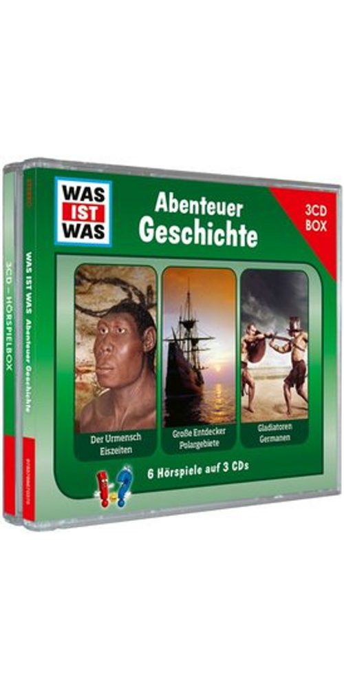 Tessloff Verlag Musik-CD 3-CD Hörspielbox Vol. 14 - Abenteuer Geschichte, (1-St)