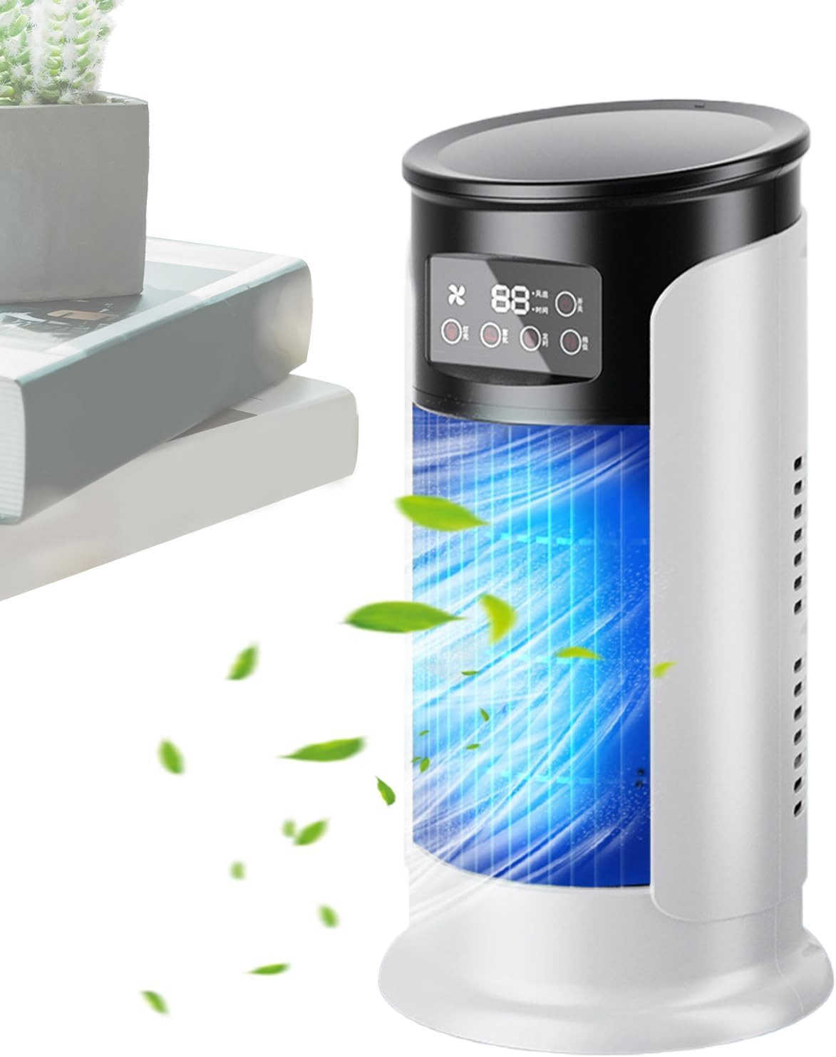FELIXLEO Akku-Standventilator Mini Klimaanlage Tragbar USB Luftkühler Für Auto Reise Büro