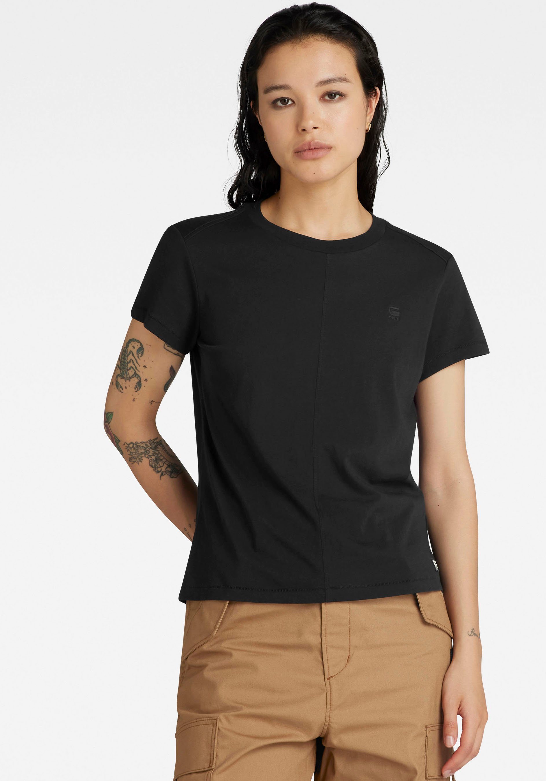 G-STAR T-Shirt Front Seam günstig online kaufen