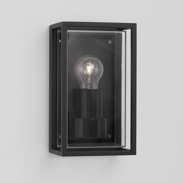 Nova Luce Deckenleuchte Wandleuchte Regina in Anthrazit E27 IP65 238x138mm, keine Angabe, Leuchtmittel enthalten: Nein, warmweiss, Aussenlampe, Aussenwandleuchte, Outdoor-Leuchte